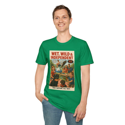 BS WETWEAR WET, WILD & INDEPENDENT T-SHIRT