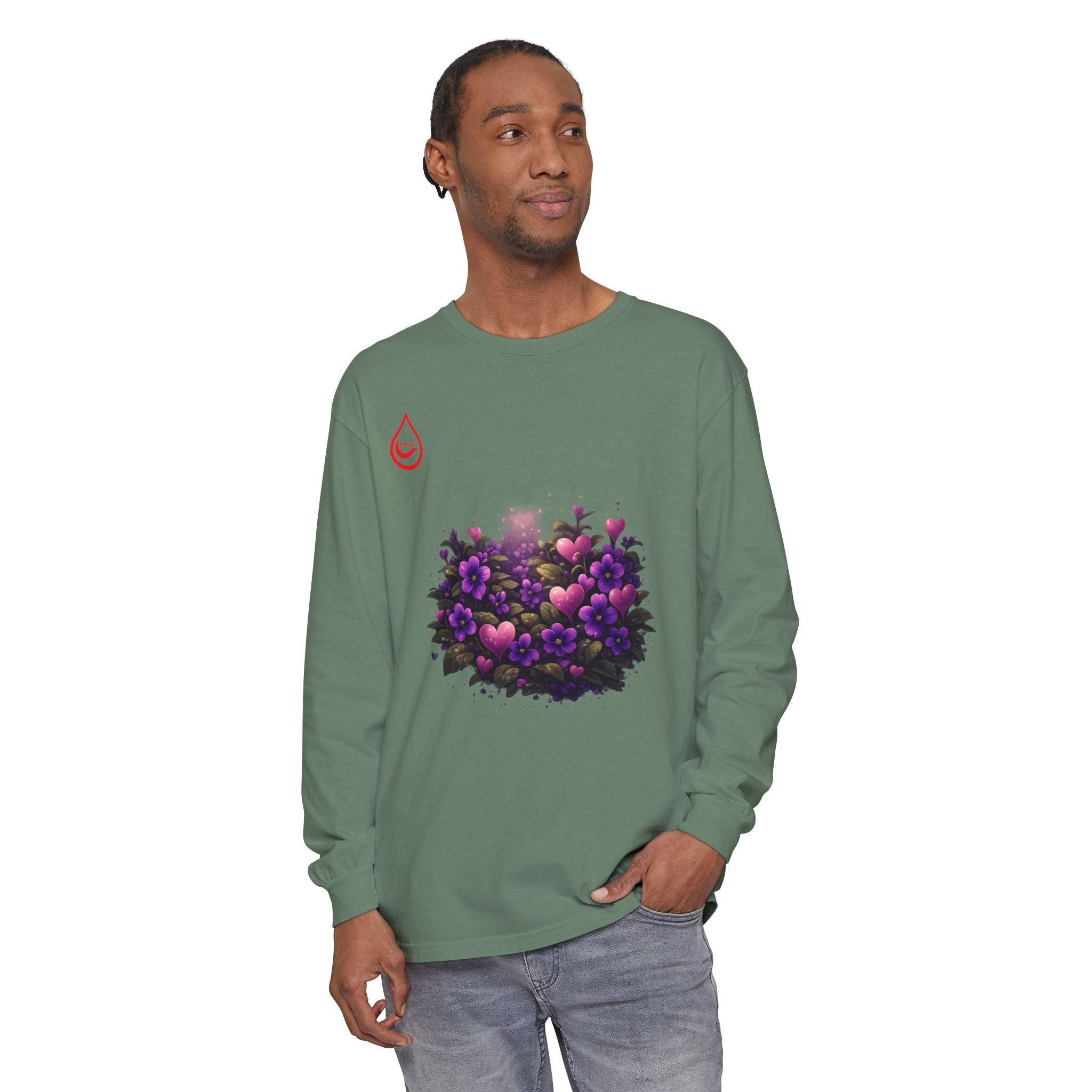 BS WETWEAR WHERE LOVE GROWS LONG SLEEVE T-SHIRT