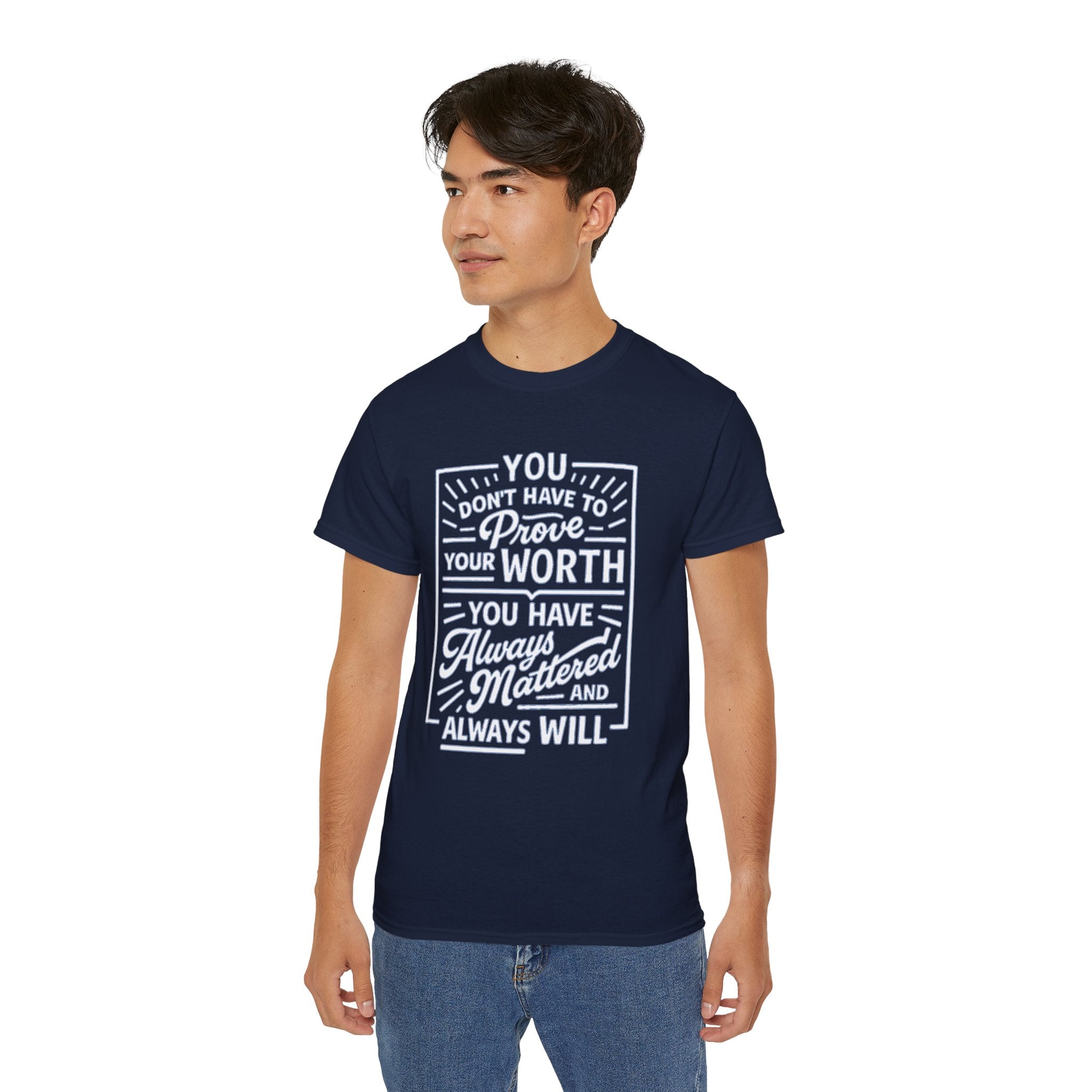 BS WETWEAR I MATTERED THEN I MATTER NOW T-SHIRT