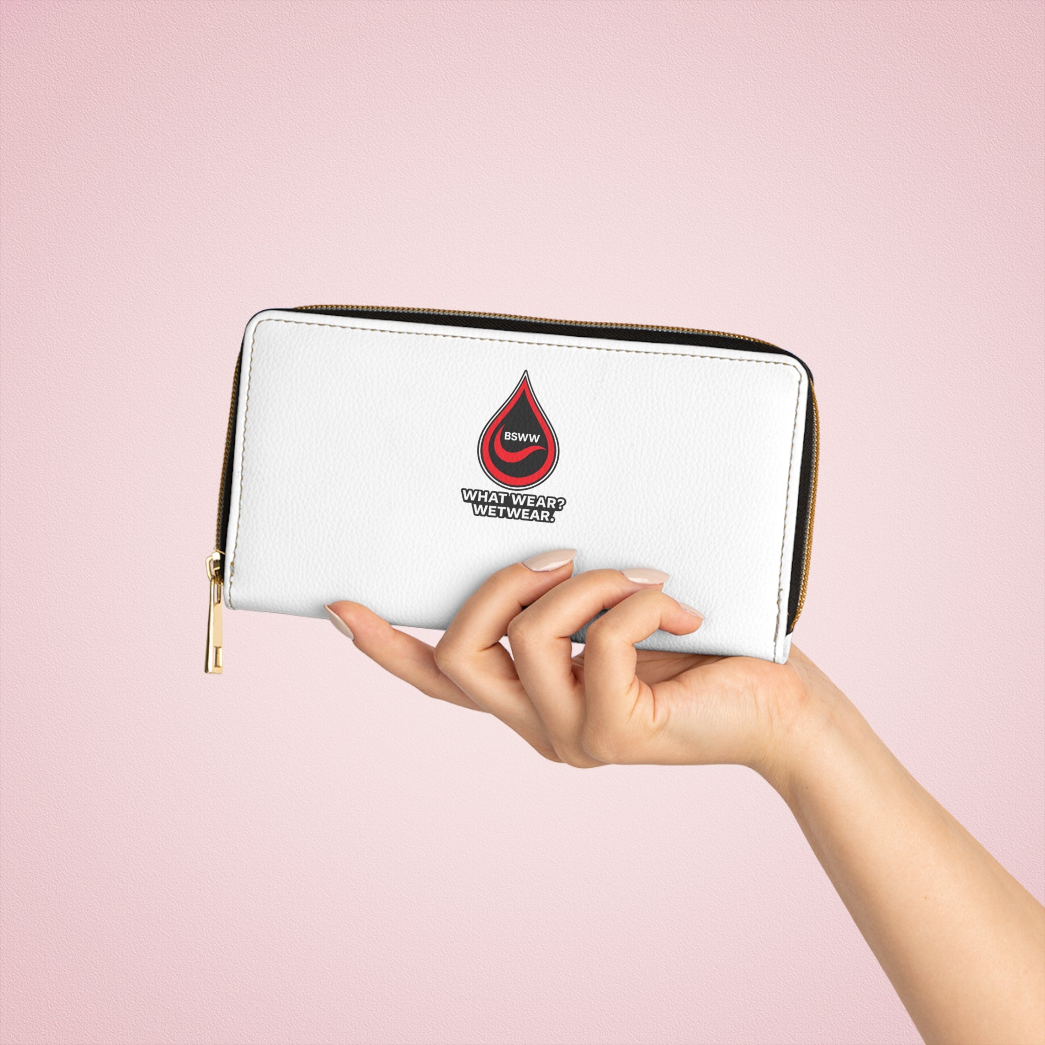 BS WETWEAR DOUBLE DROP ZIPPER WALLET
