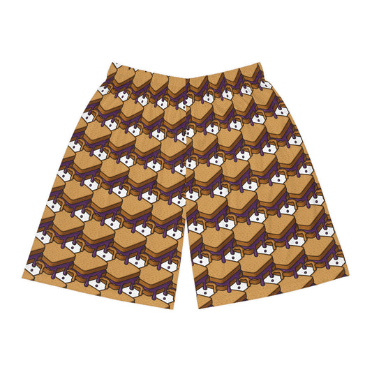 BS WETWEAR SNACK ATTACK: PB&J DRIP SHORTS