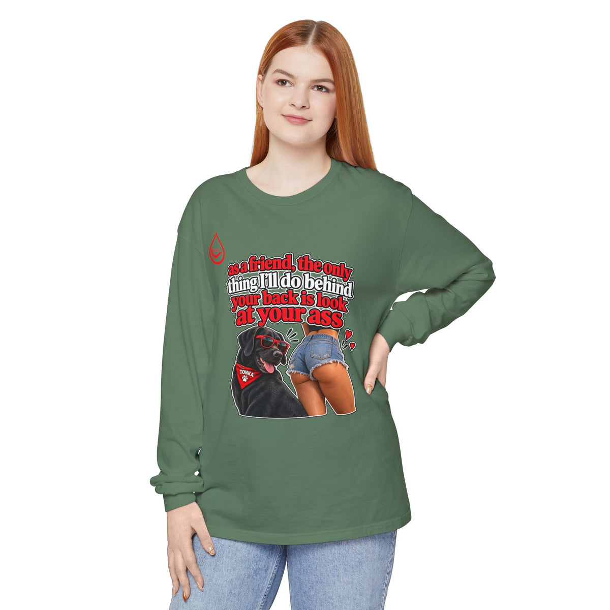BS WETWEAR LABRADOR LOYALTY AND BOOTY APPRECIATION LONG SLEEVE T-SHIRT