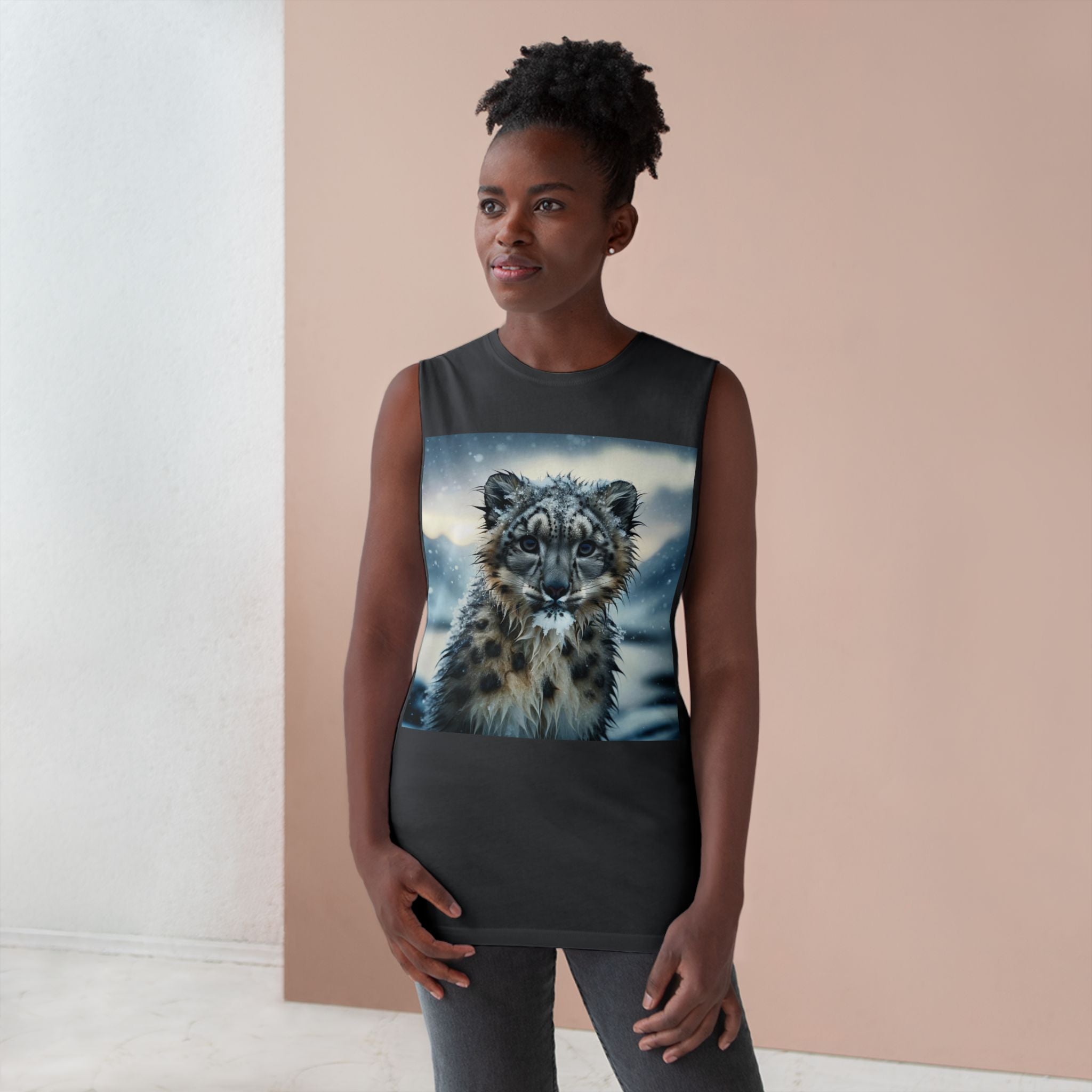 BS WETWEAR WET SNOW LEOPARD TANK