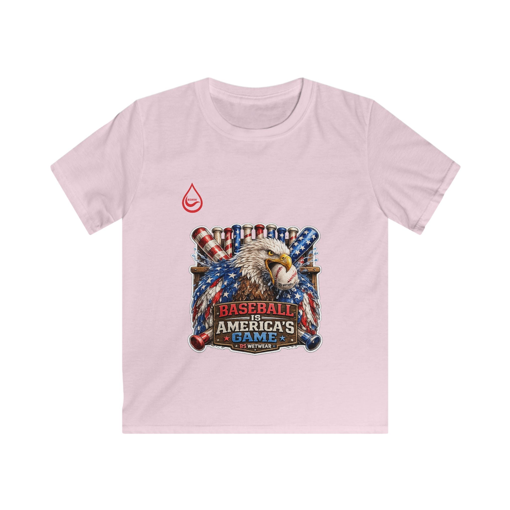 KIIDS BS WETWEAR AMERICA’S PASTIME T-SHIRT