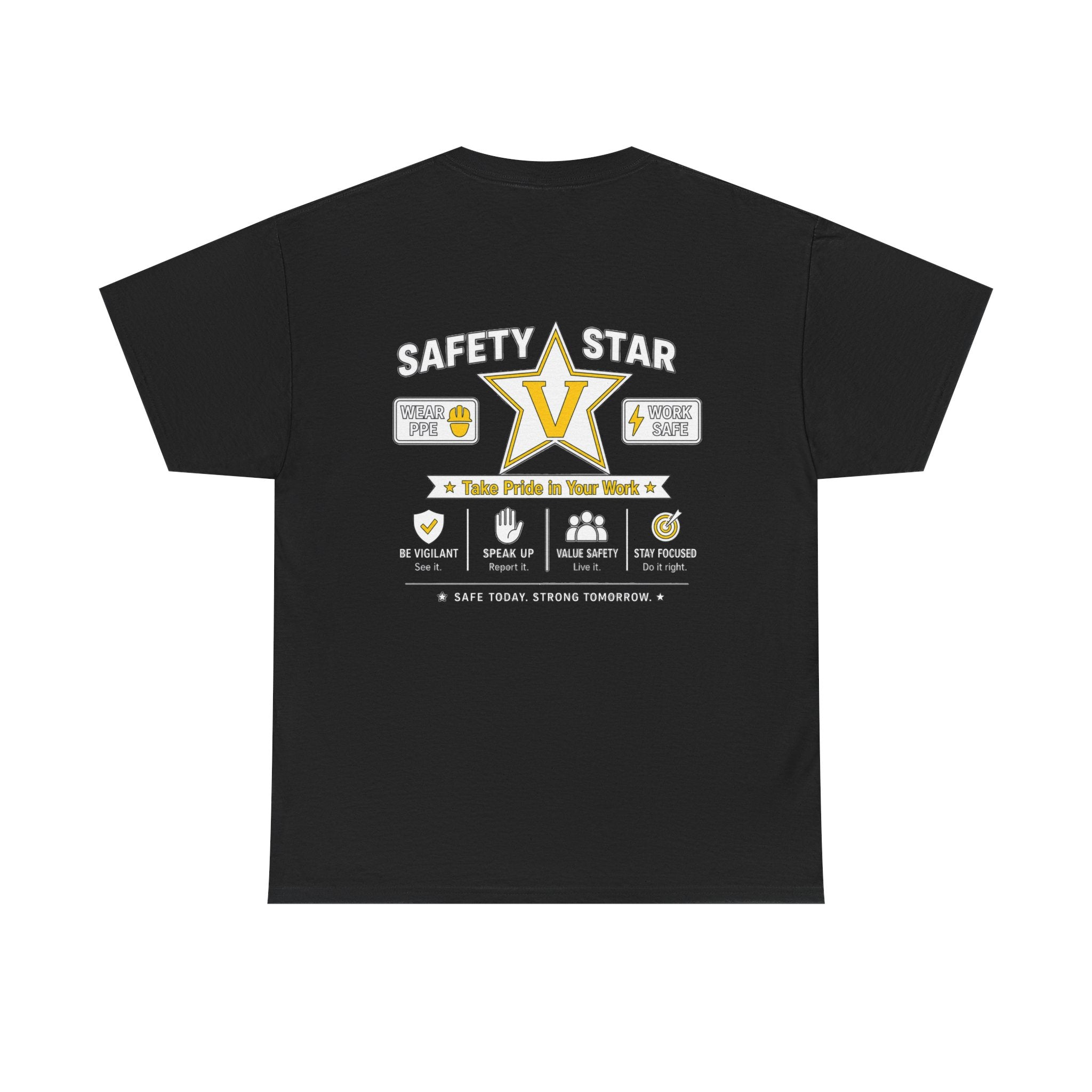 BS WETWEAR SAFETY STAR V T-SHIRT