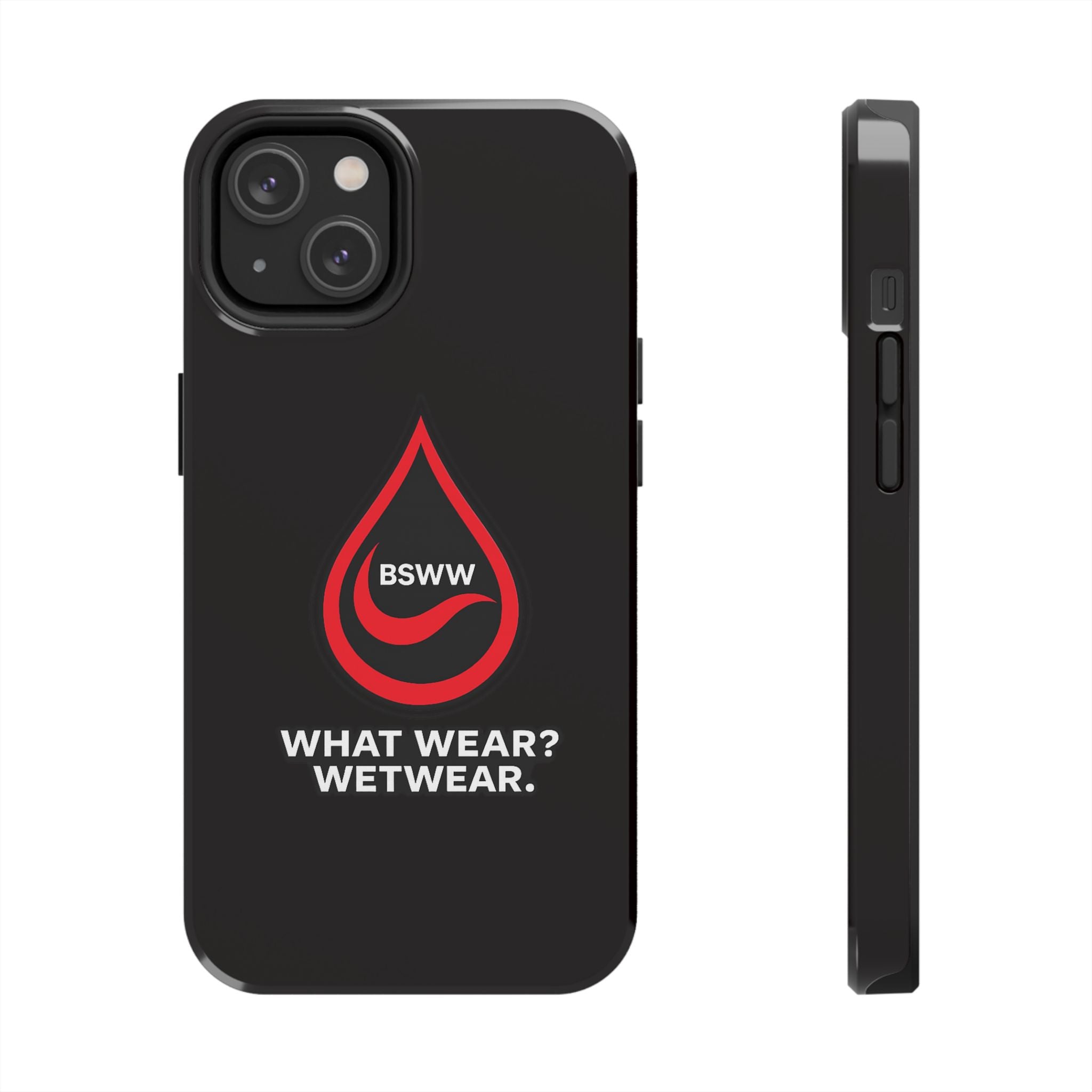 BS WETWEAR RED DROP CORE PHONE CASE