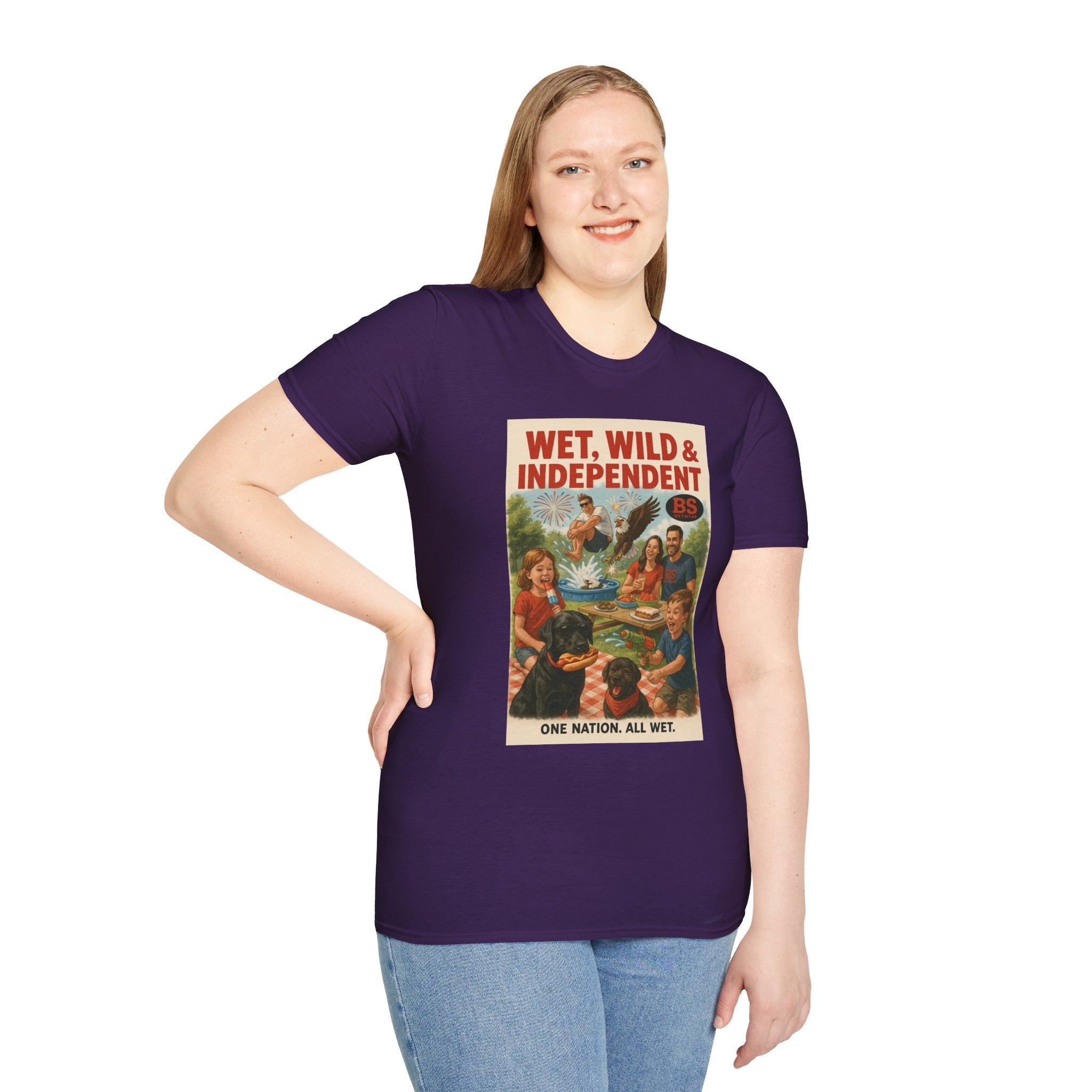 BS WETWEAR WET, WILD & INDEPENDENT T-SHIRT