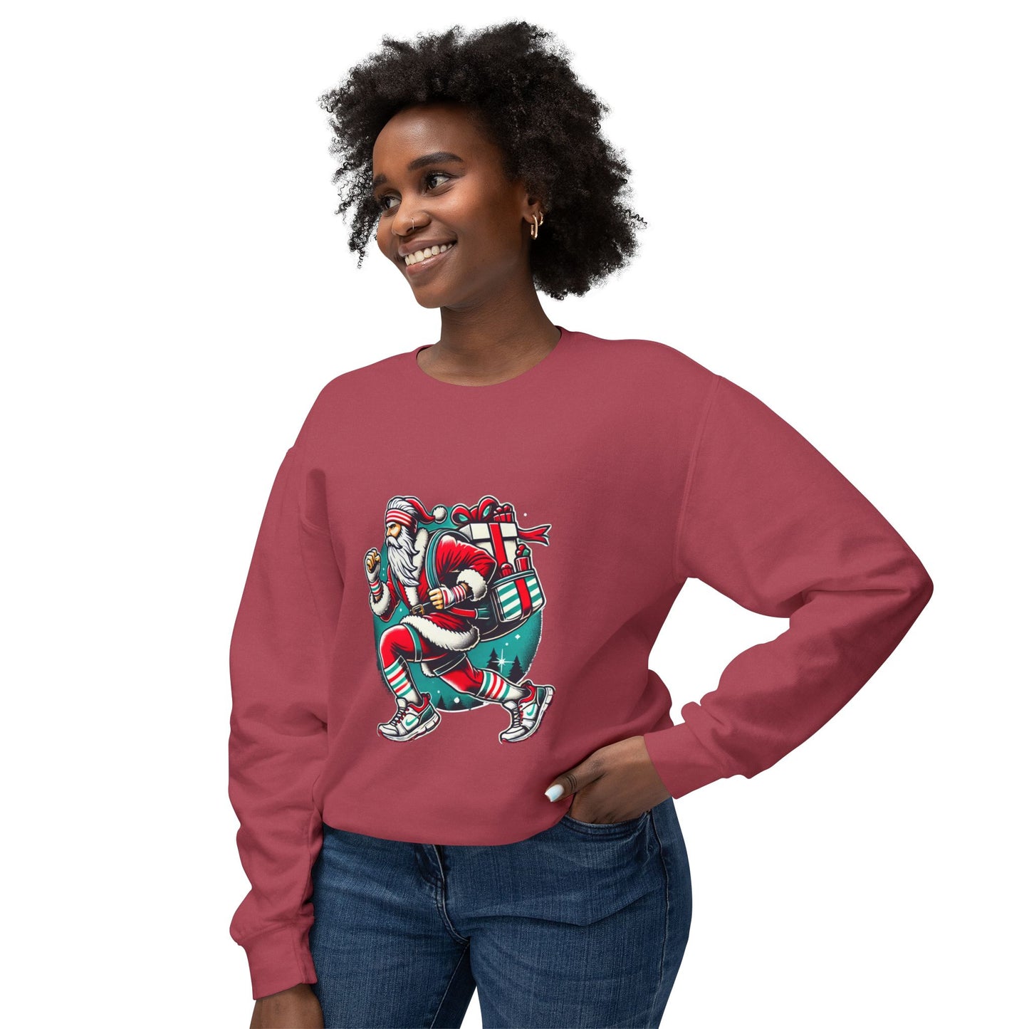 BS WETWEAR MERRY FITNESS SANTA SWEATSHIRT