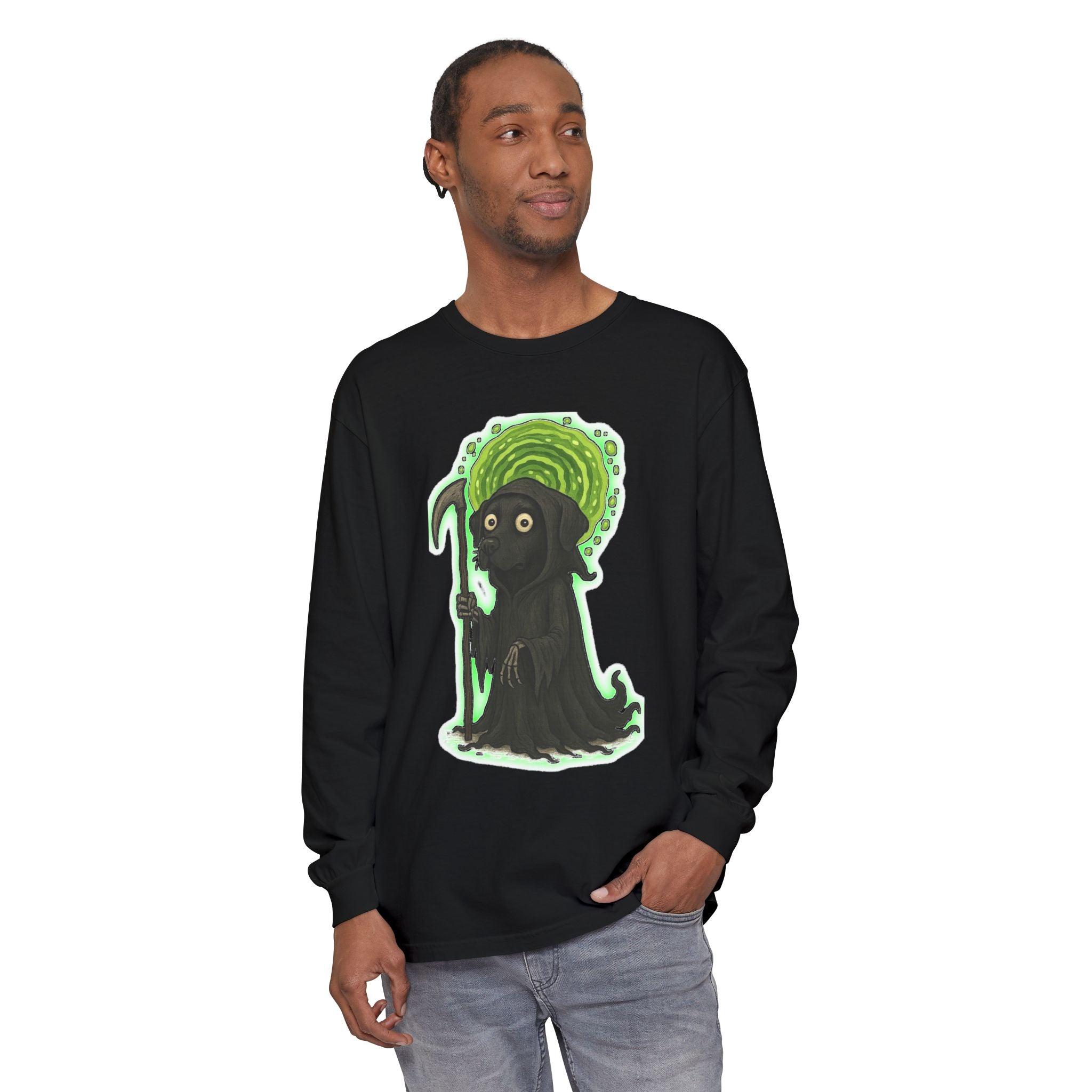 BS WETWEAR GALACTIC GHOUL VIBES LONG SLEEVE T-SHIRT