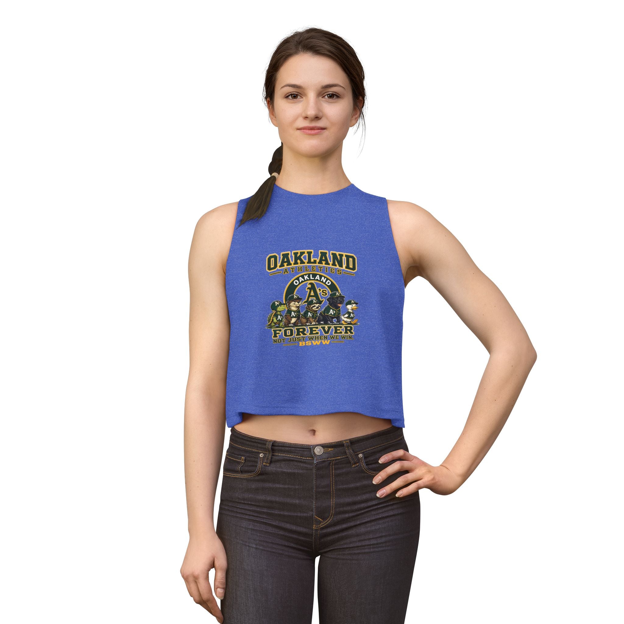 BS WETWEAR FOREVER GREEN AND GOLD TANK