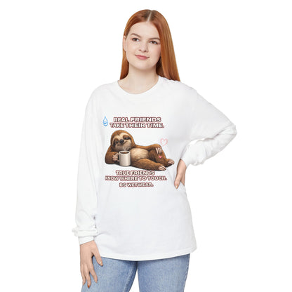 BS WETWEAR TRUE FRIENDS STAY ANYWAY LONG SLEEVE T-SHIRT