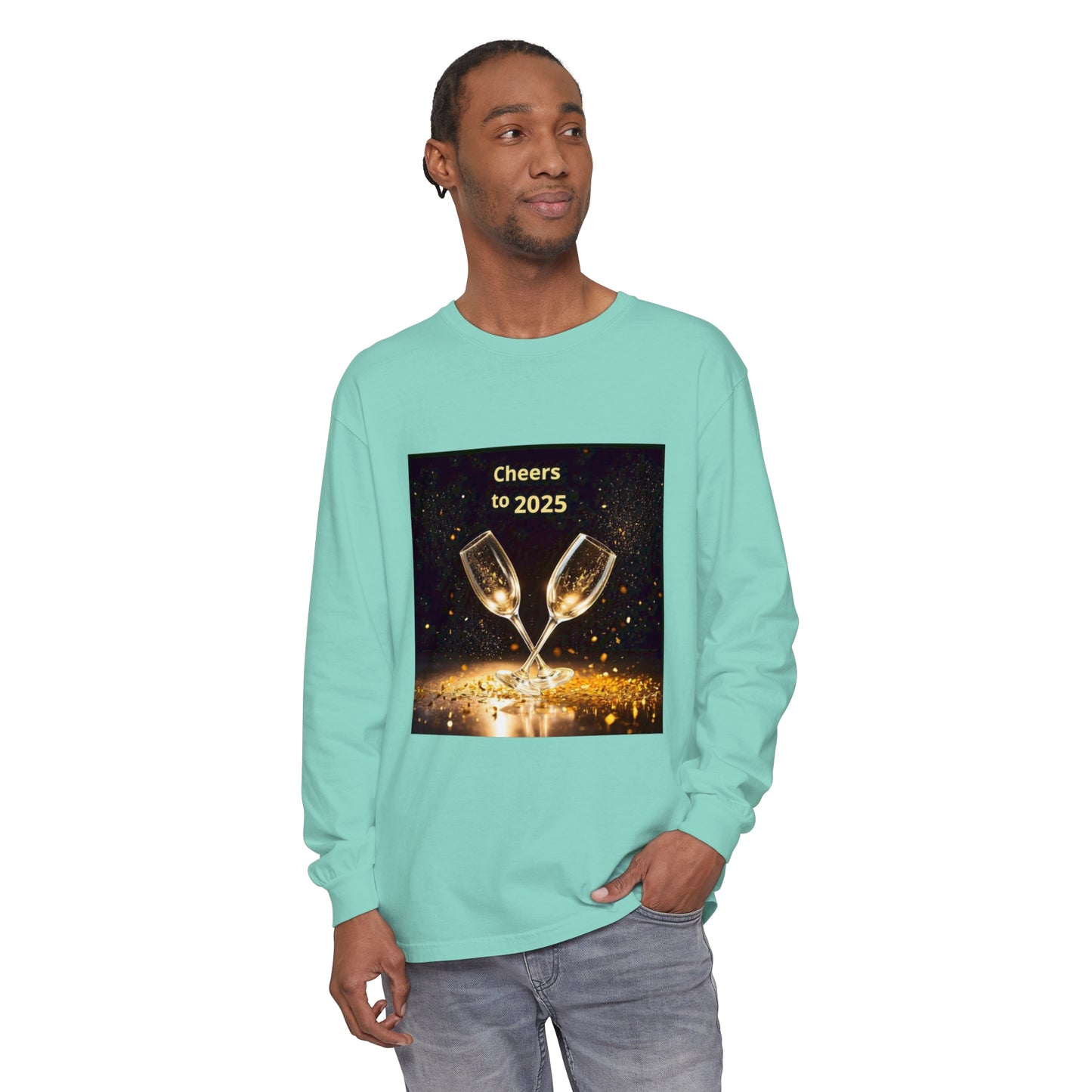 BS WETWEAR CHAMPAGNE CELEBRATION LONG  SLEEVE T-SHIRT