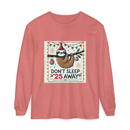 BS WETWEAR STAY AWAKE SLOTH  LONGSLEEVE T-SHIRT