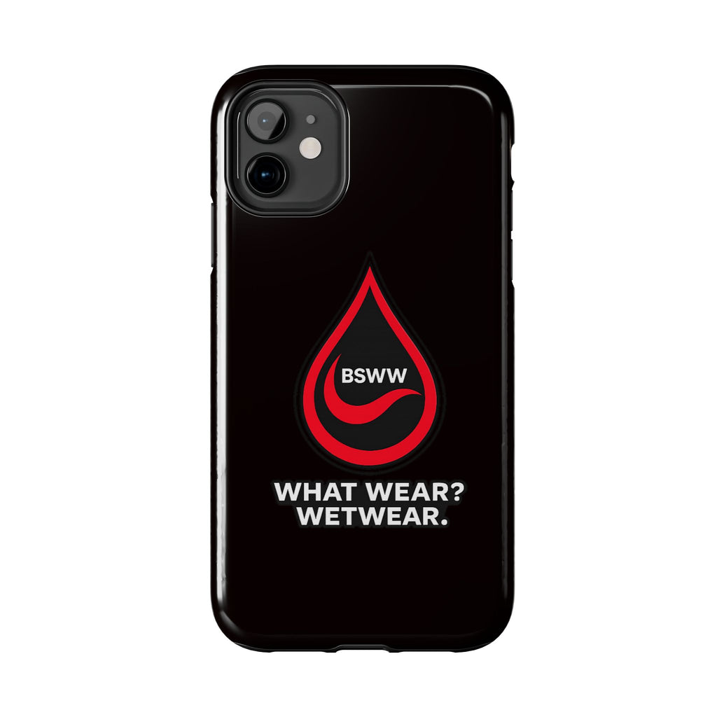BS WETWEAR RED DROP CORE PHONE CASE
