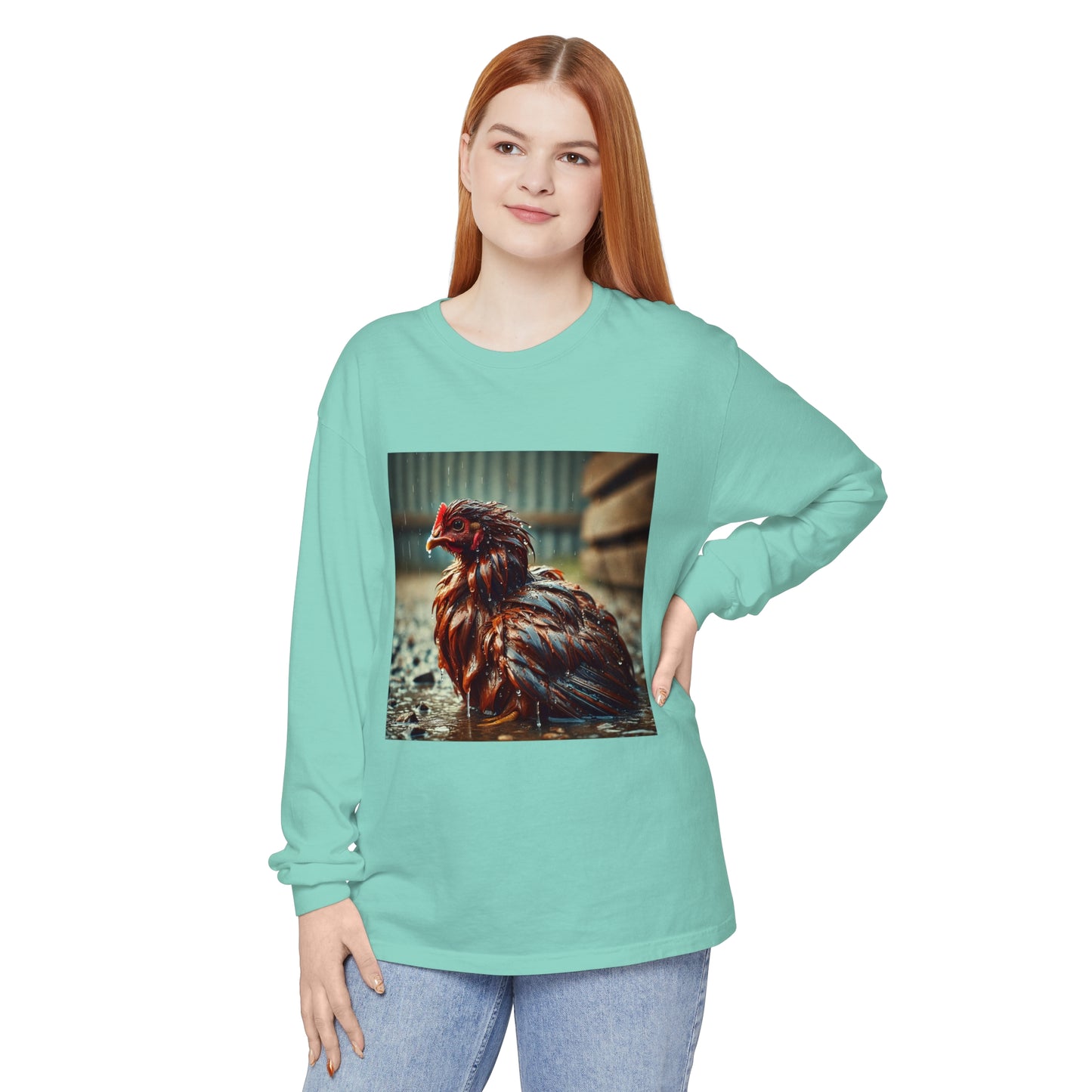 BS WETWEAR CHIC SPLASH LONGSLEEVE T-SHIRT