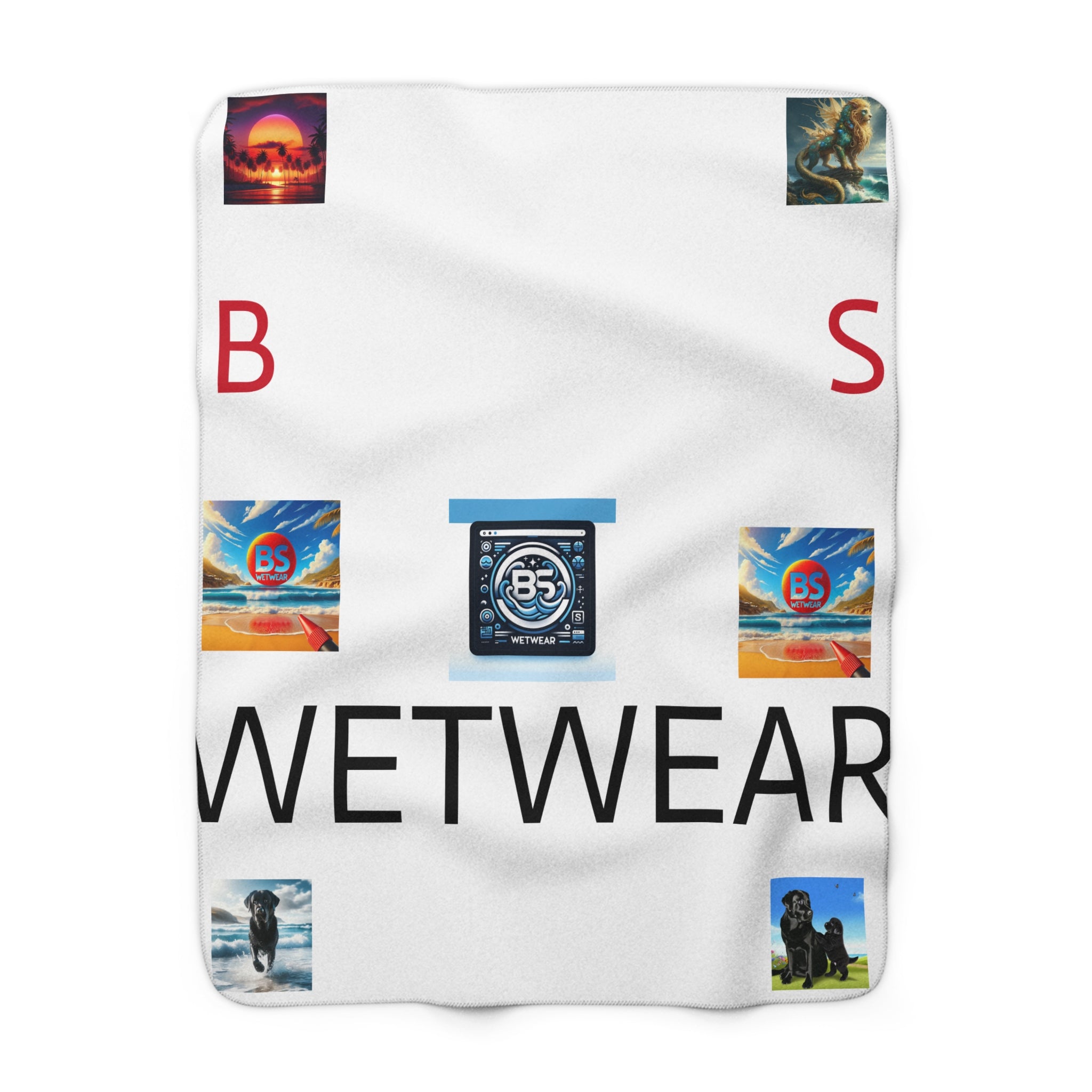 BS WETWEAR SHERPA FLEECE BLANKET