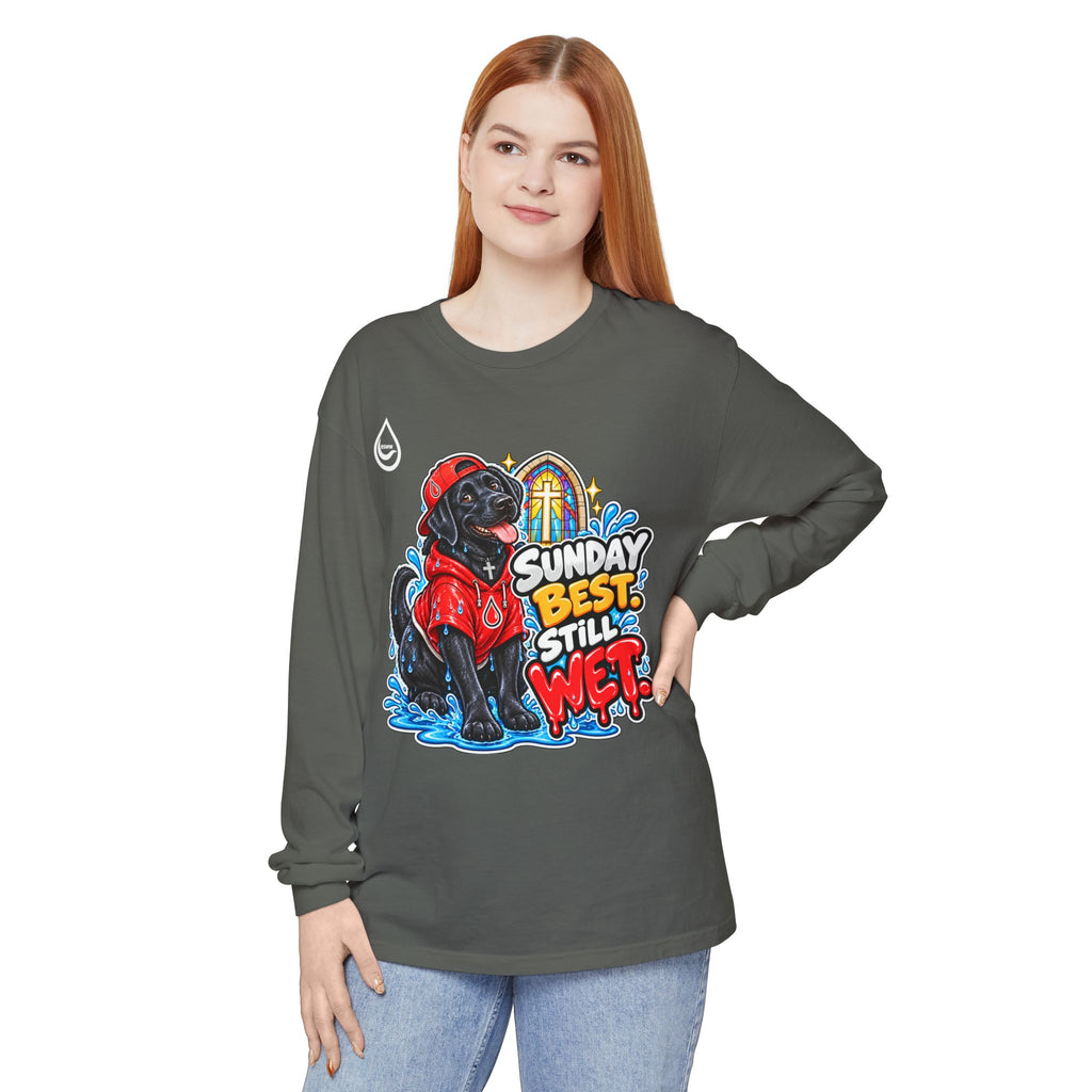 BS WETWEAR SUNDAY SERVICE SPLASH SQUAD LONG SLEEVE T-SHIRT