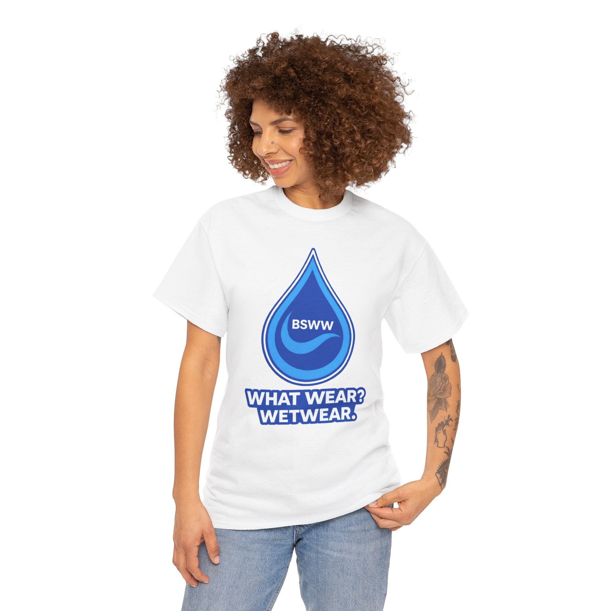 BS WETWEAR BLUE DROP T-SHIRT
