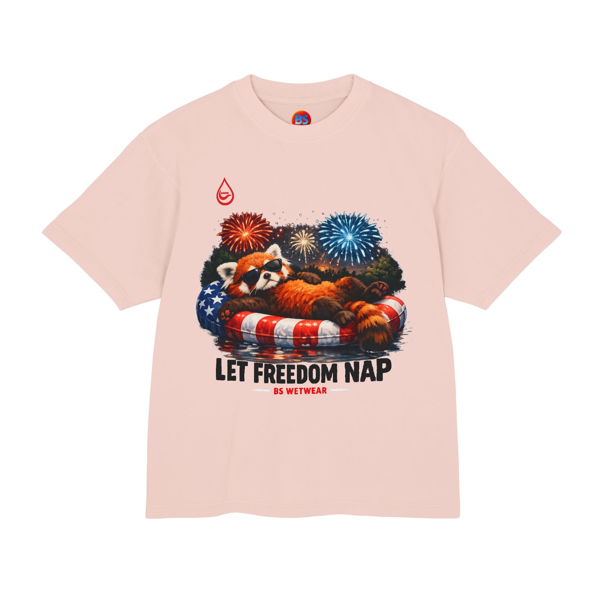 BS WETWEAR PATRIOTIC POOL FLOAT T-SHIRT