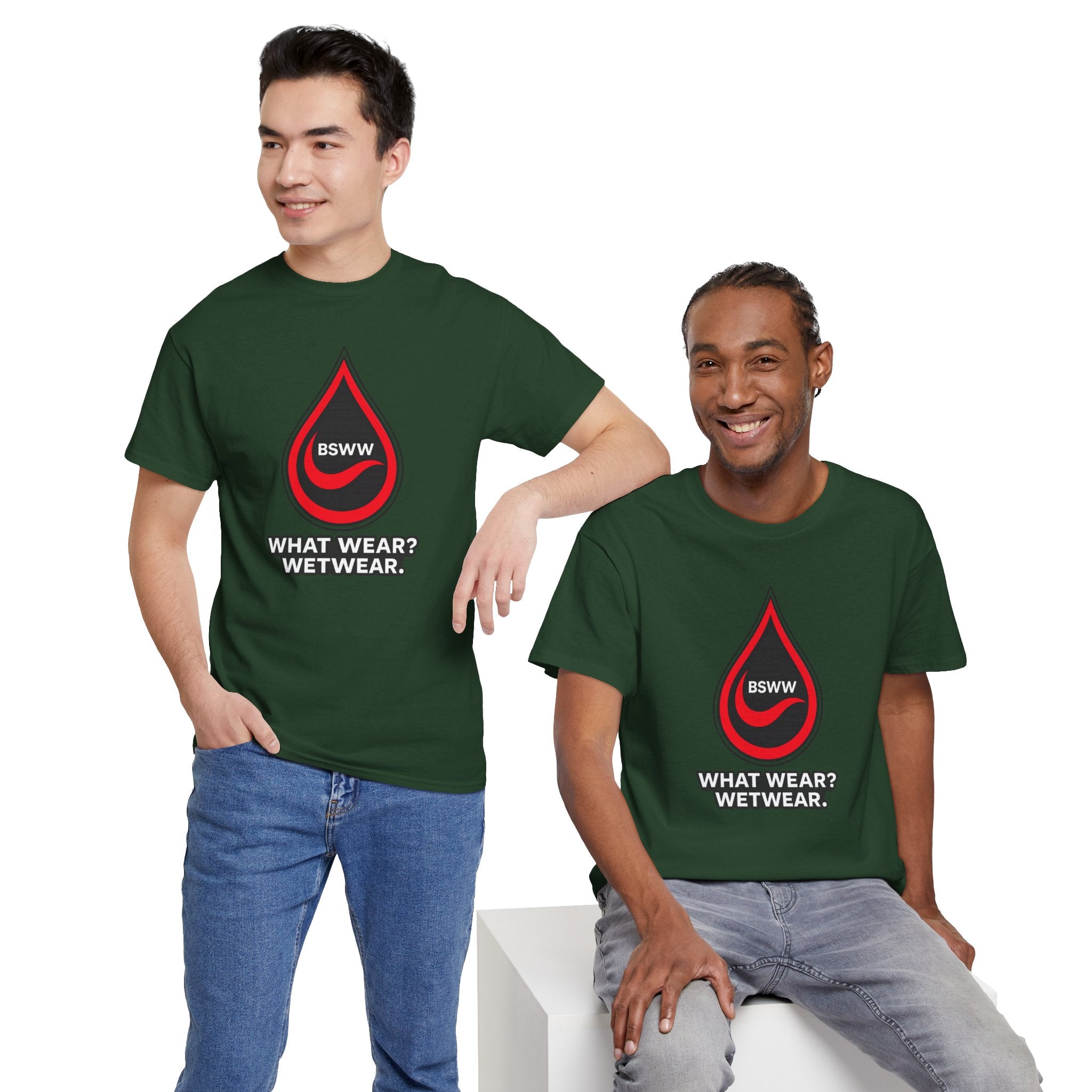 BS WETWEAR RED DROP T-SHIRT
