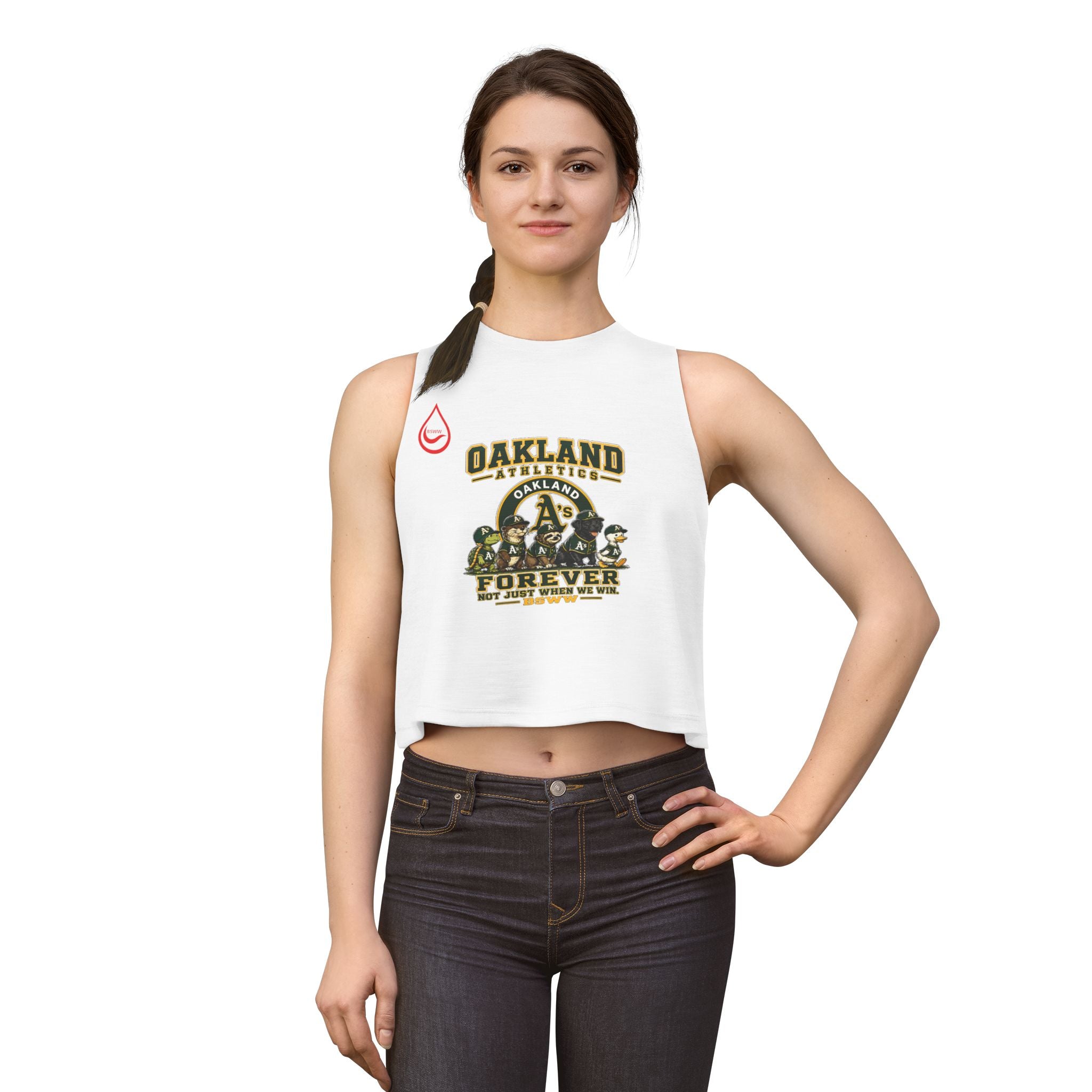 BS WETWEAR FOREVER GREEN AND GOLD TANK