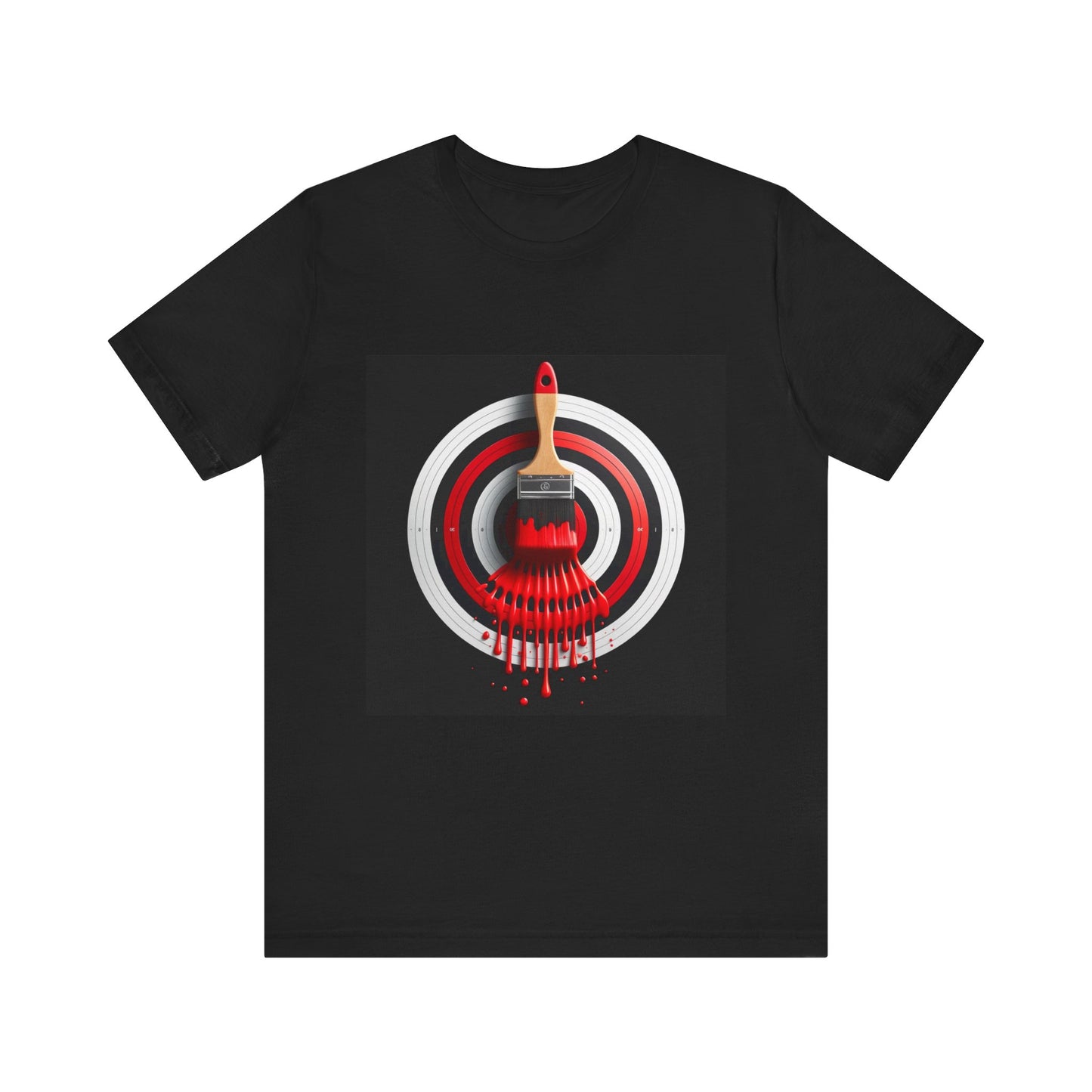BS WETWEAR WET BULLSEYE PAINT BRUSH T-SHIRT