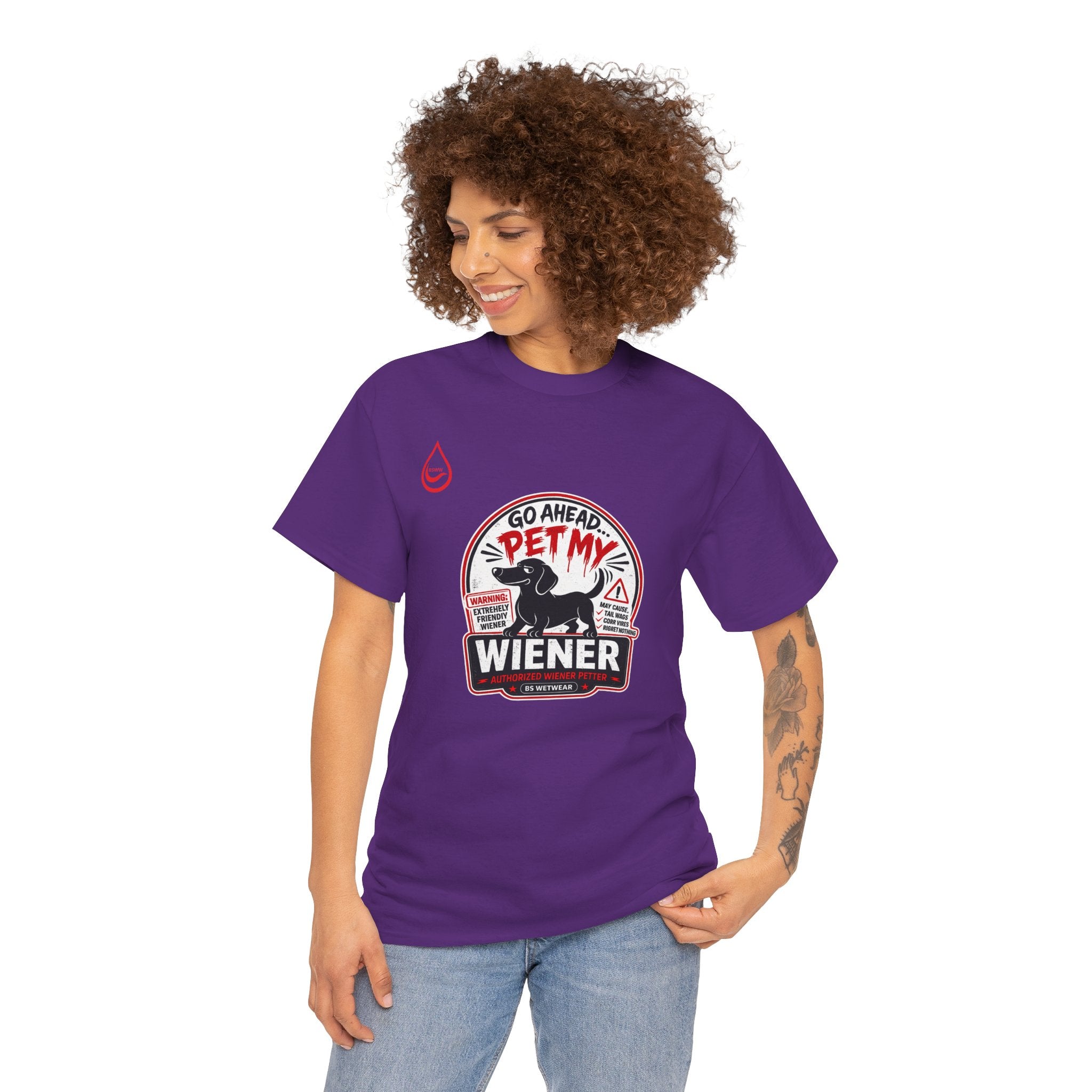 BS WETWEAR PET AT YOUR OWN RISK T-SHIRT
