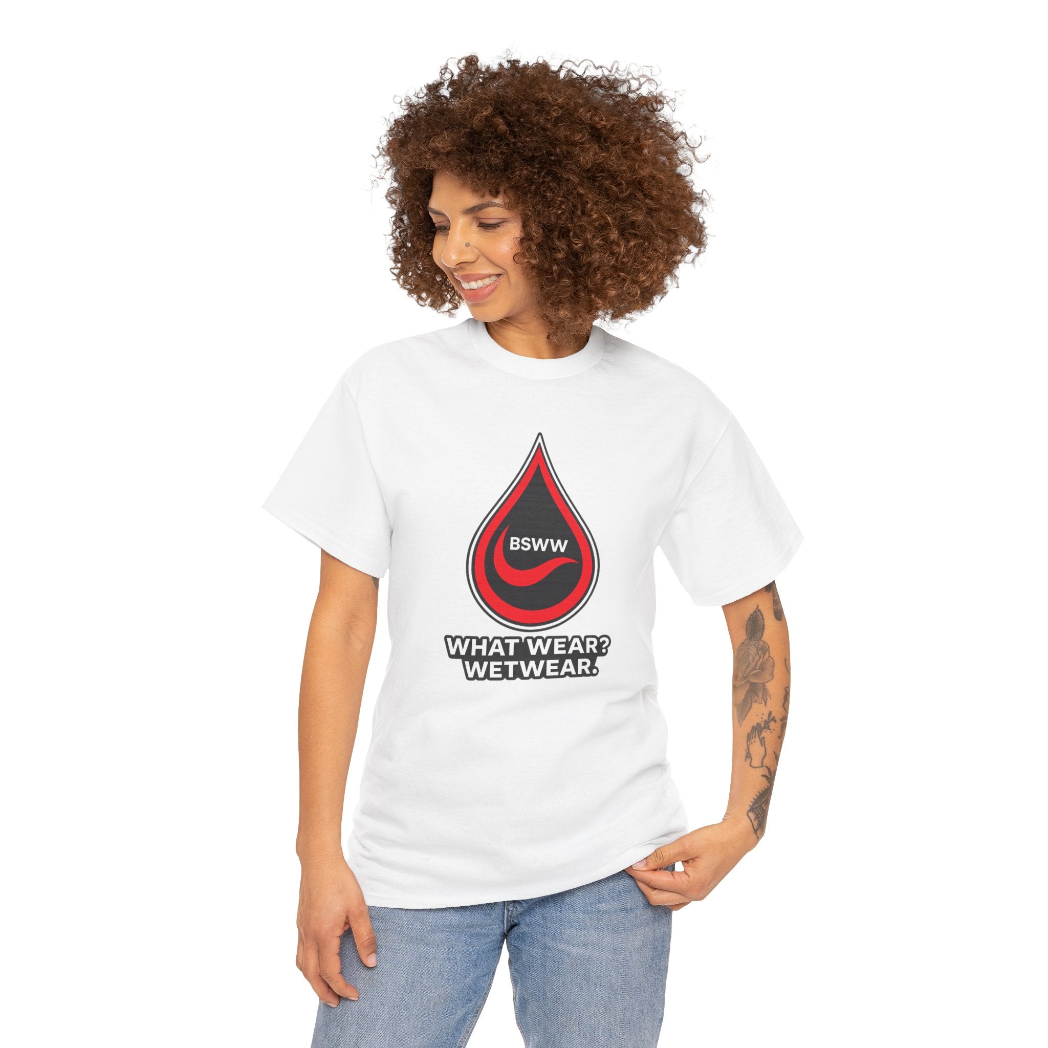 BS WETWEAR RED DROP T-SHIRT