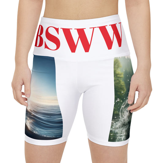 BS WETWEAR AQUA CHAOS WORKOUT SHORTS