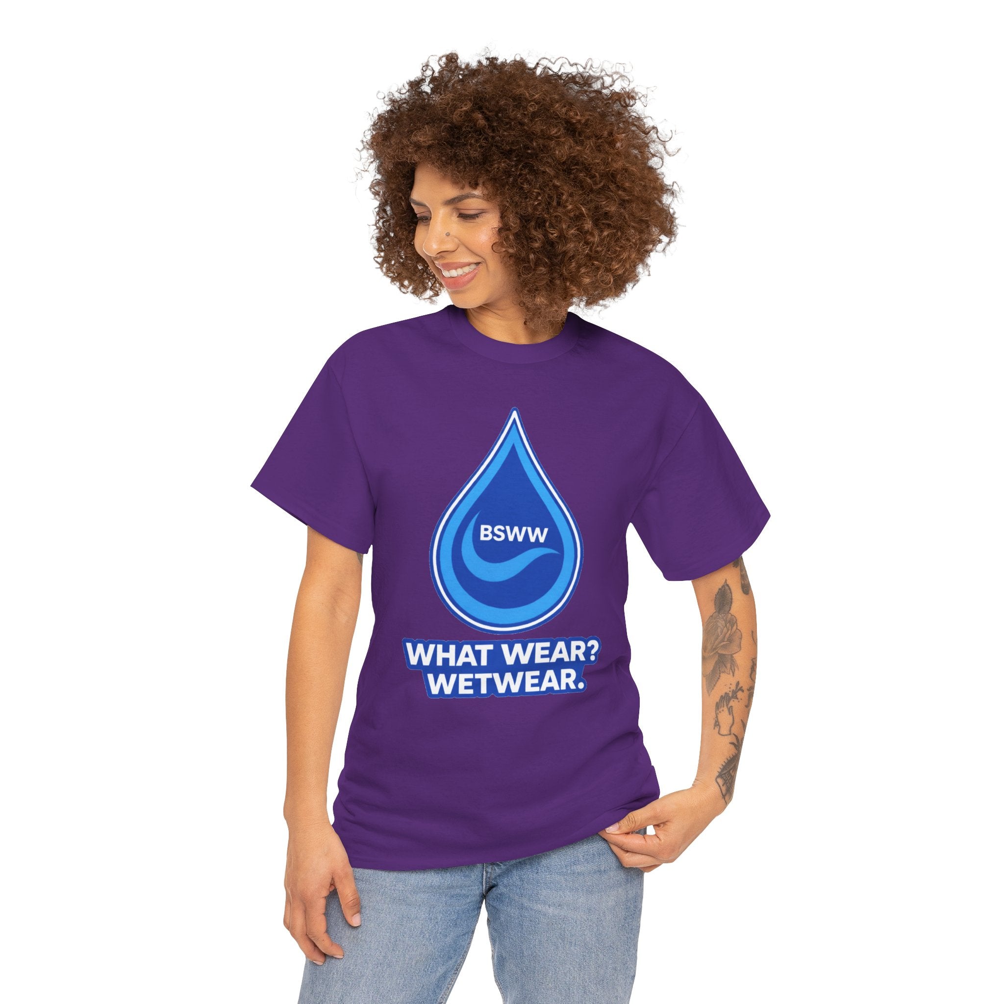 BS WETWEAR BLUE DROP T-SHIRT
