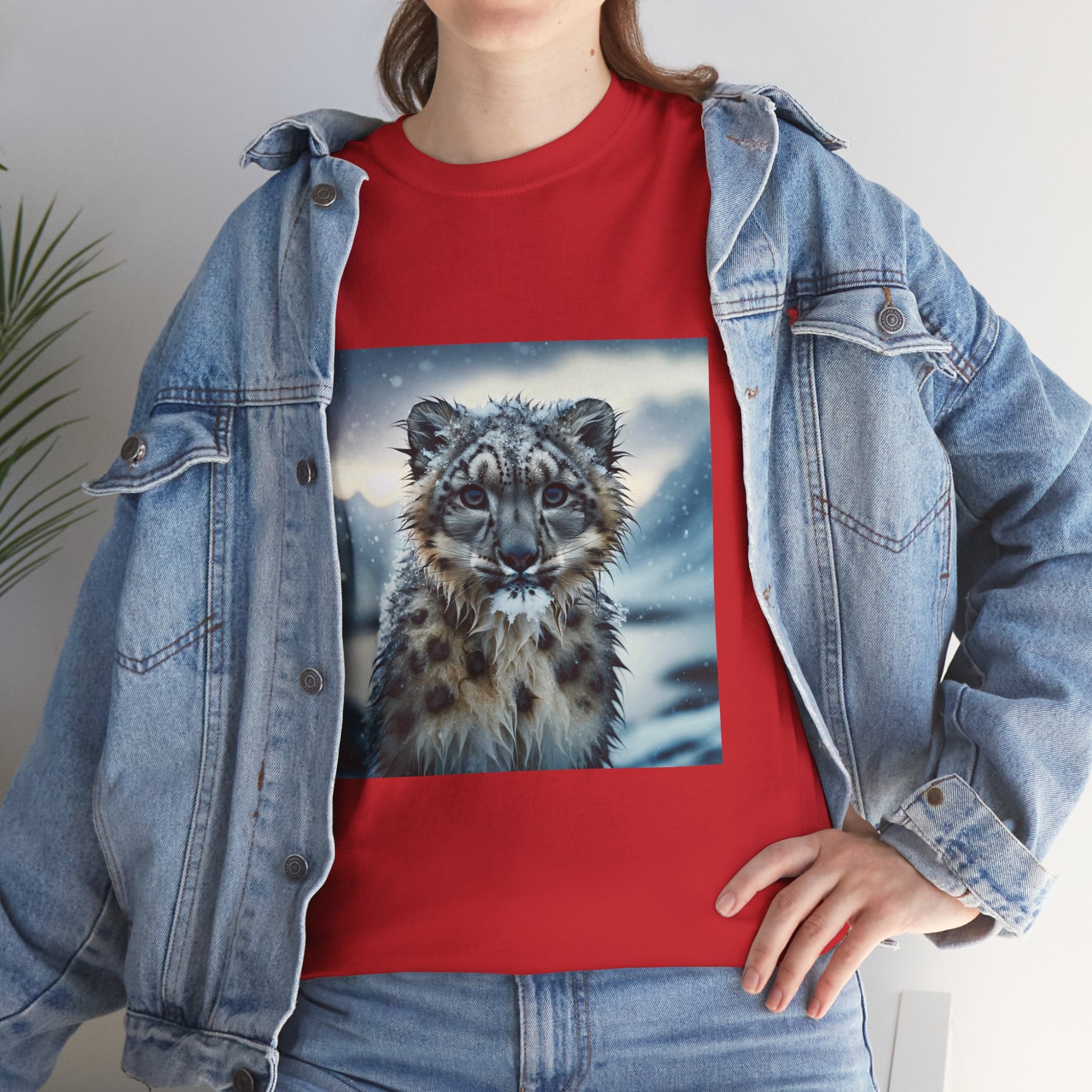 BS WETWEAR WET SNOW LEOPARD T-SHIRT