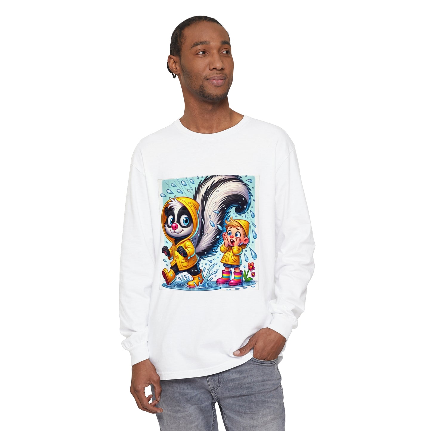 BS WETWEAR WET SKUNK LONG SLEEVE T -SHIRT