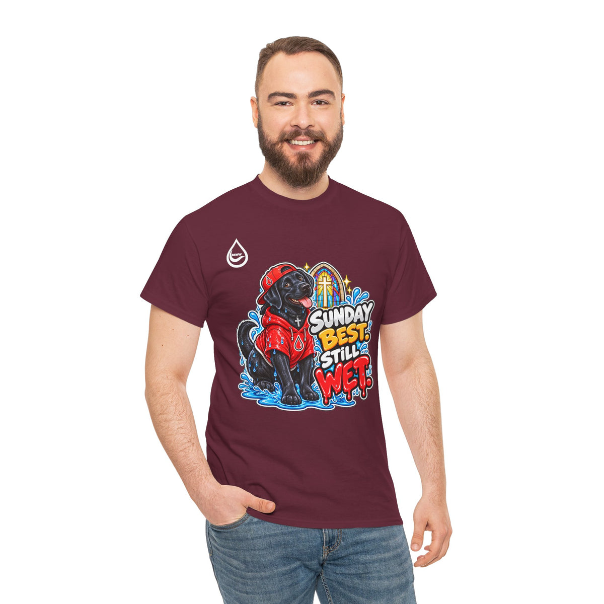 BS WETWEAR SUNDAY SERVICE SPLASH SQUAD T-SHIRT