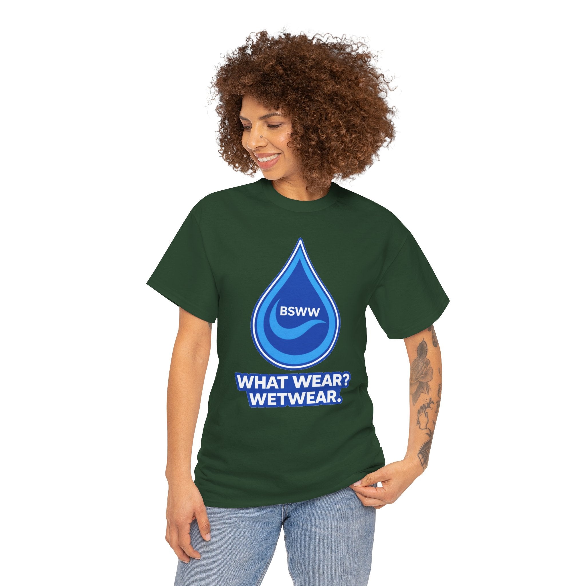 BS WETWEAR BLUE DROP T-SHIRT
