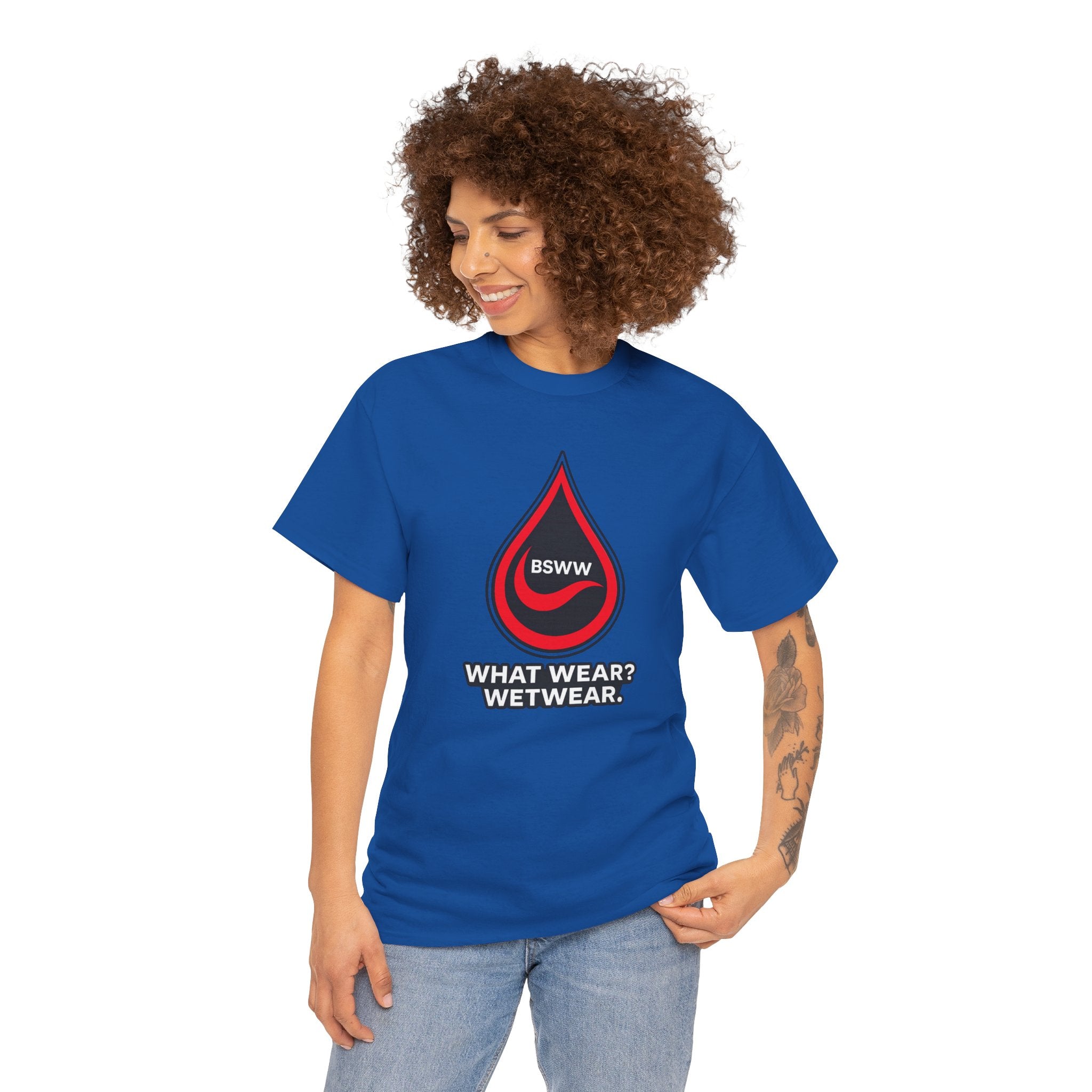 BS WETWEAR RED DROP T-SHIRT