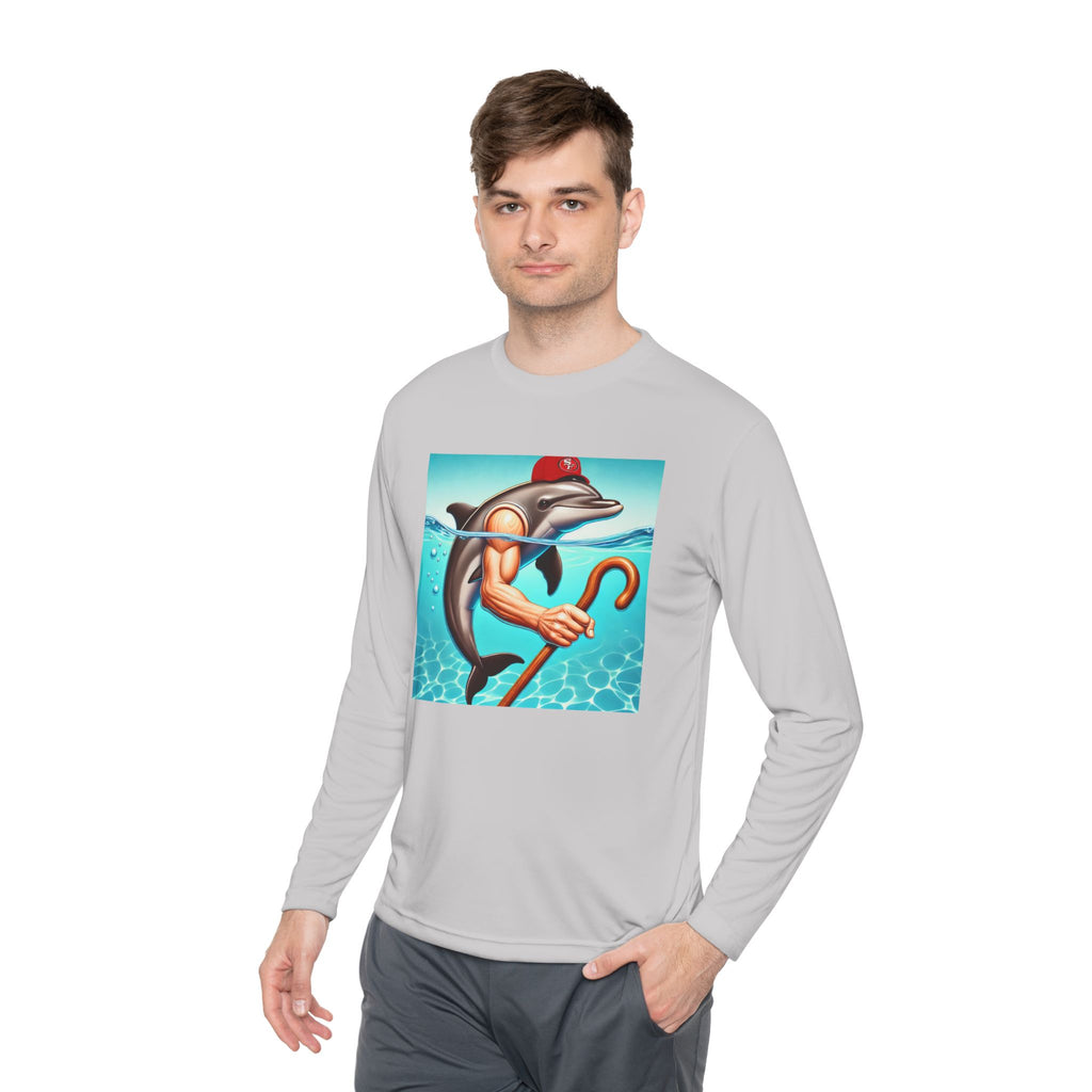 BS WETWEAR WET DADDY DOLPH LONGSLEEVE T-SHIRT