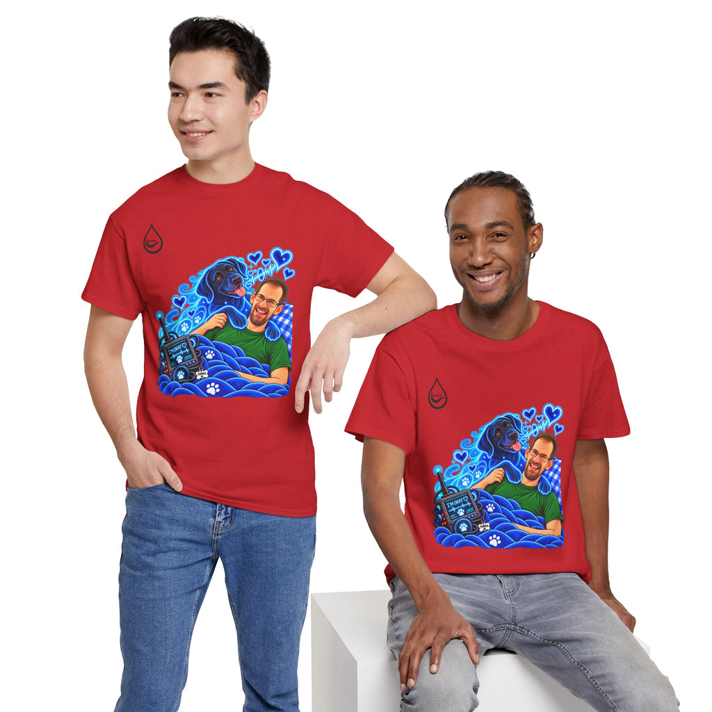 BS WETWEAR MY DOG IS BETTER THAN MEDICINE T-SHIRT