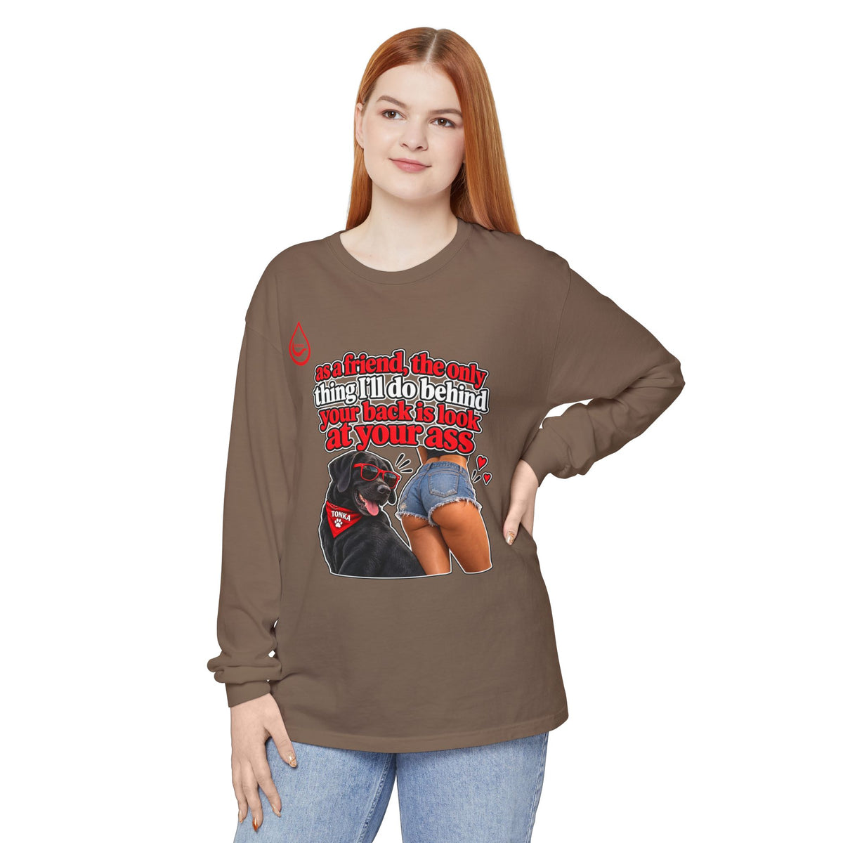 BS WETWEAR LABRADOR LOYALTY AND BOOTY APPRECIATION LONG SLEEVE T-SHIRT