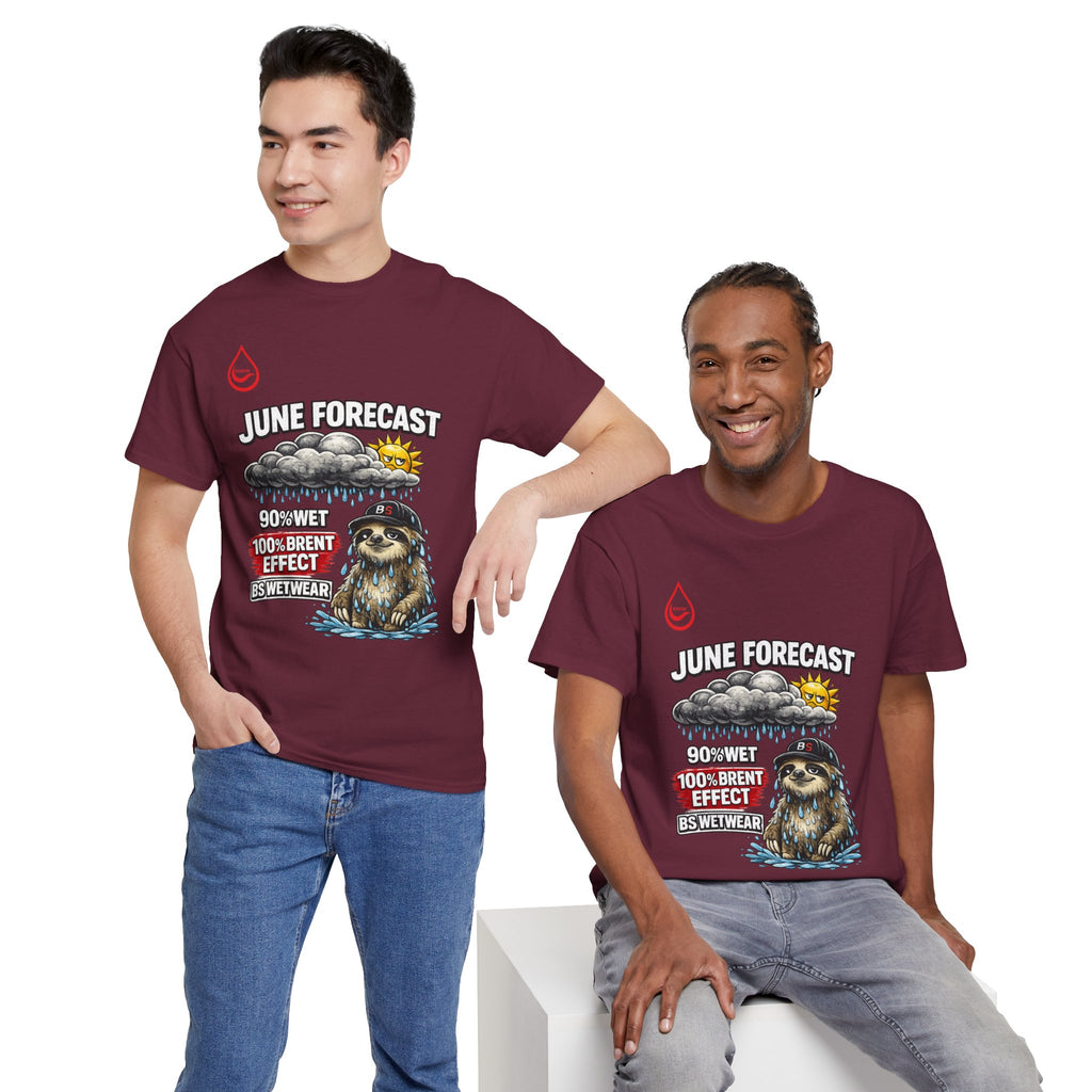 BS WETWEAR BRENT EFFECT WEATHER REPORT T-SHIRT