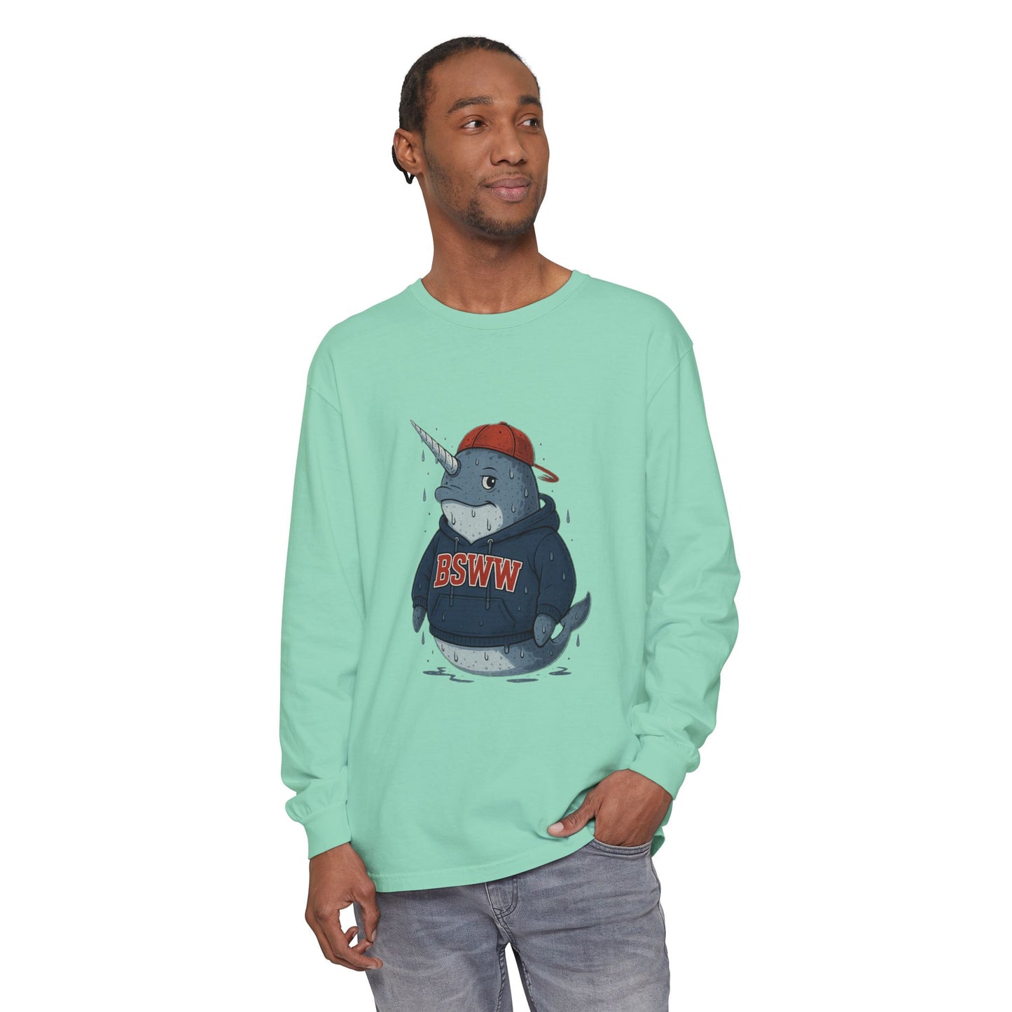 BS WETWEAR UNICORN OF THE SEA LONG SLEEVE T-SHIRT