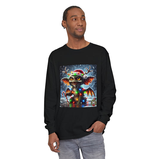 BS WETWEAR WET GREMLIN REINDEER  LONG SLEEVE TEE SHIRT