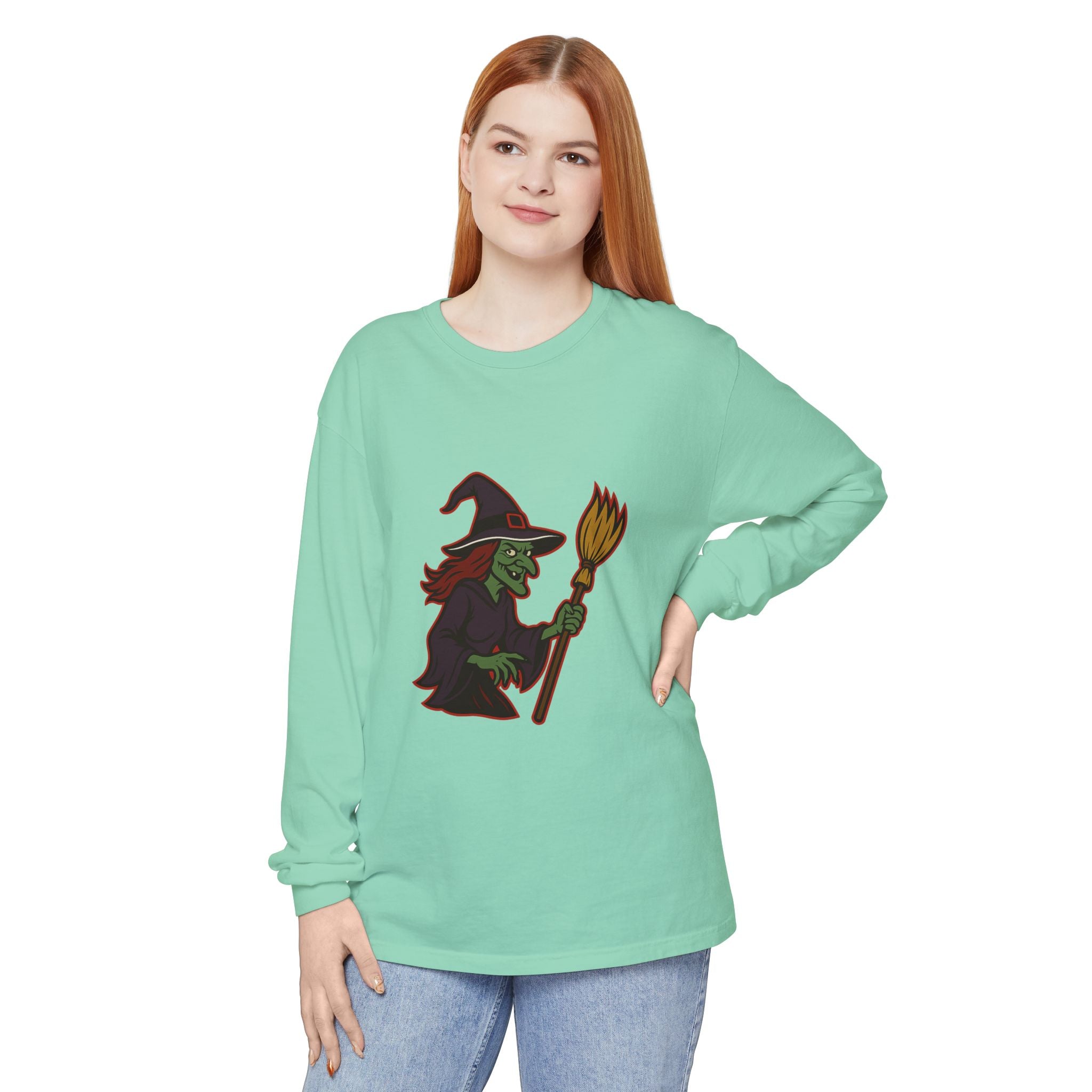 BS WETWEAR WICKEDLY DAMP WITCH  LONG SLEEVE T-SHIRT