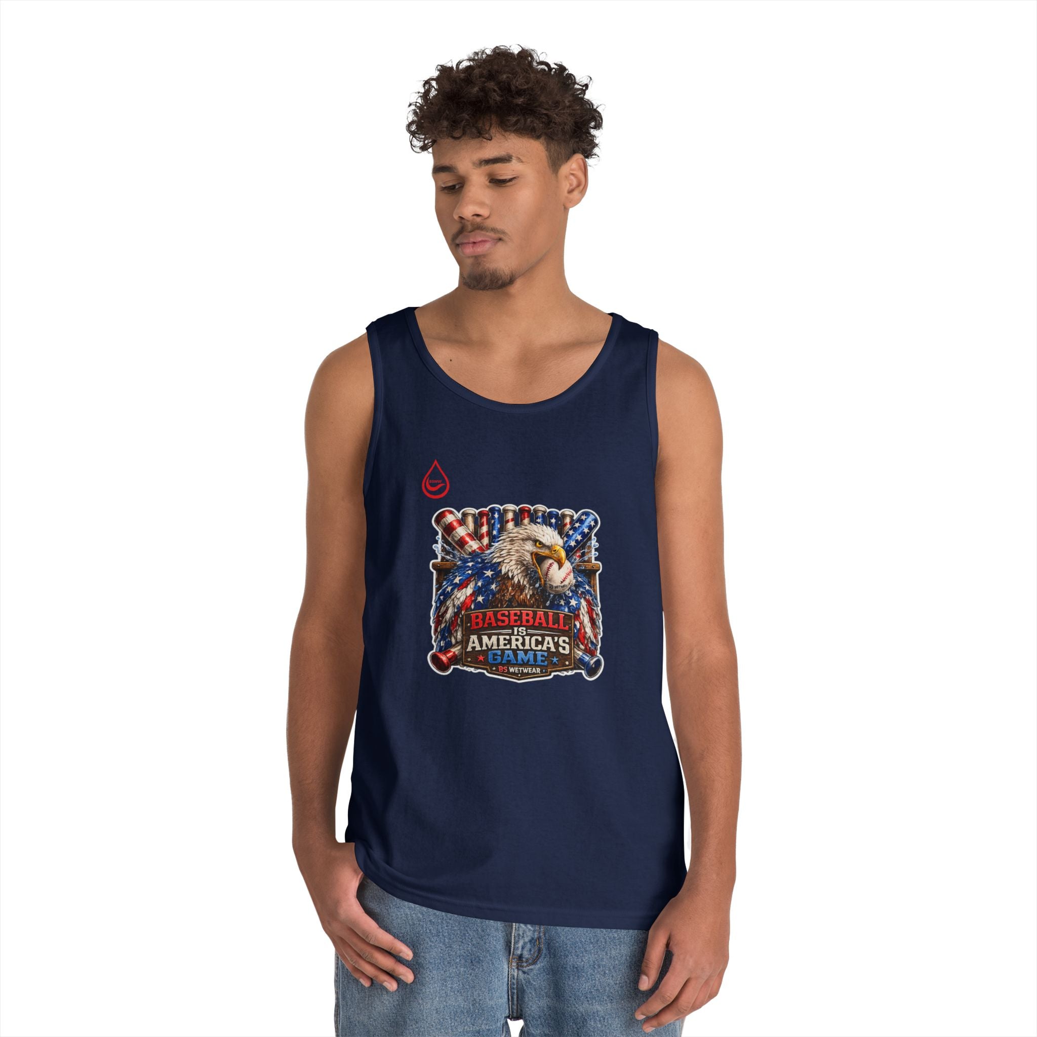 BS WETWEAR AMERICA’S PASTIME TANK TOP