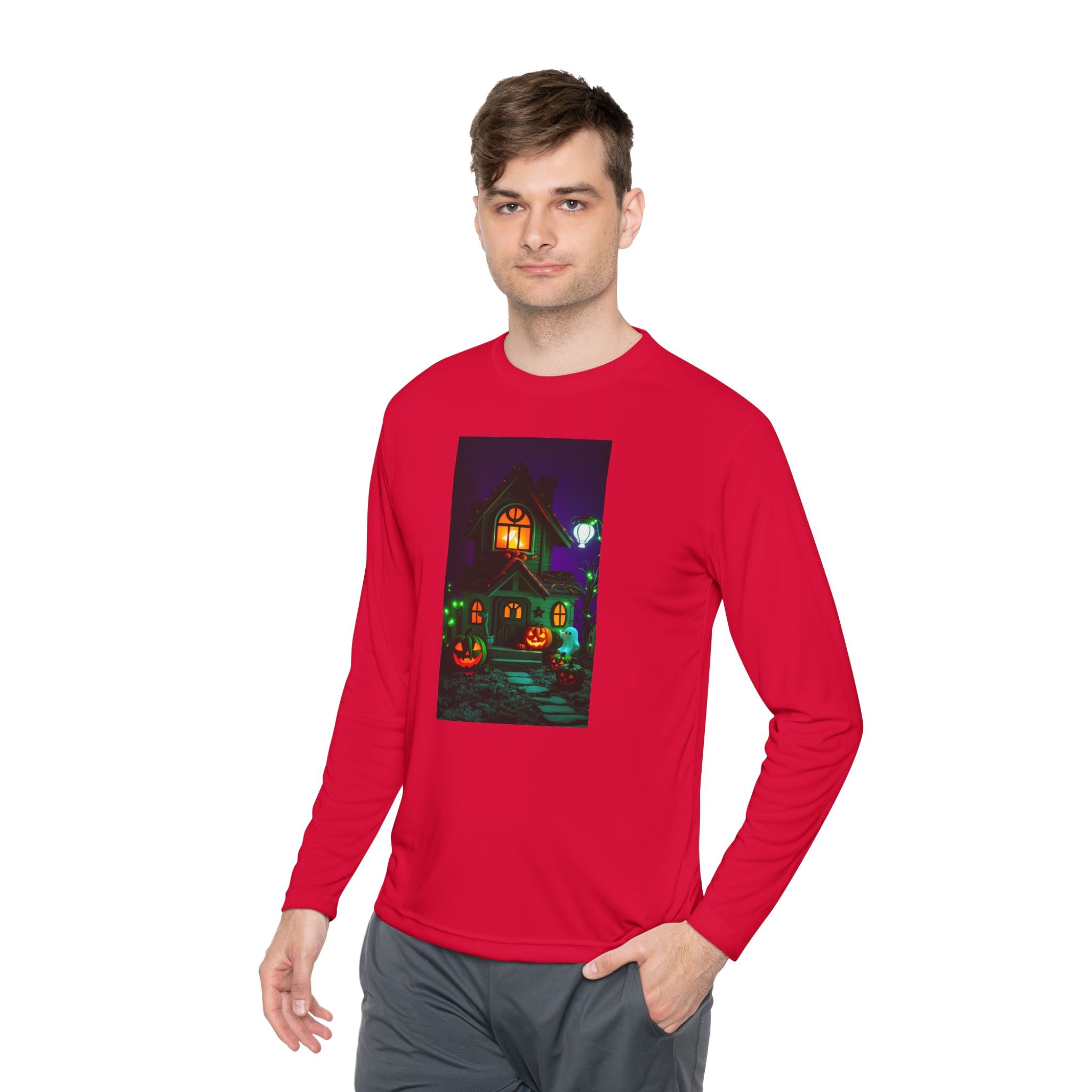 BS WETWEAR HAUNTED HOUSE LONGSLEEVE T-SHIRT