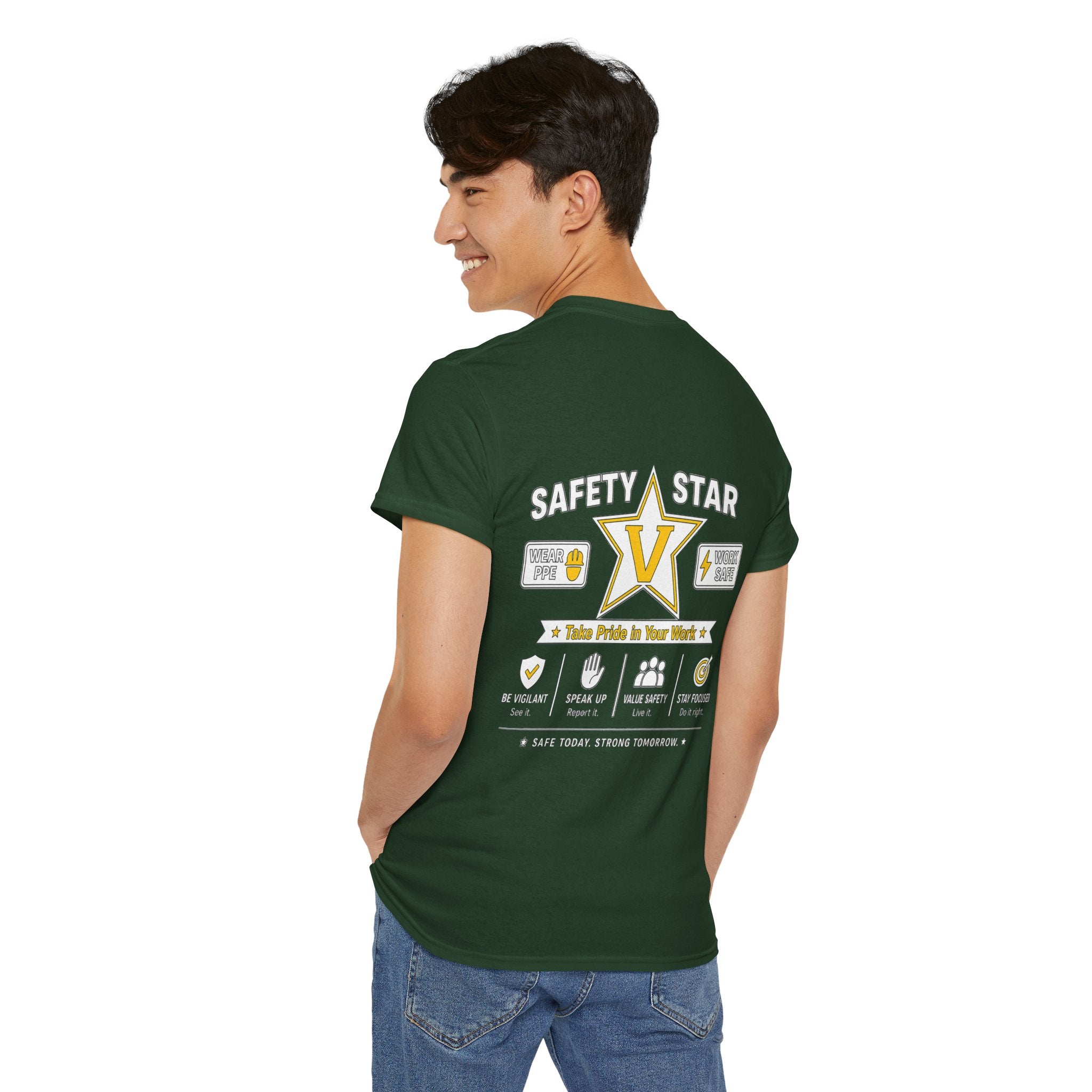BS WETWEAR SAFETY STAR V T-SHIRT