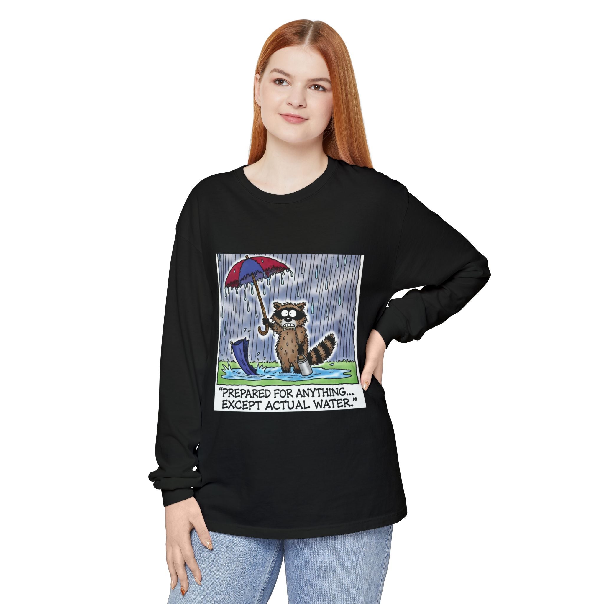 BS WETWEAR WET RACOON LONGSLEEVE TEE SHIRT