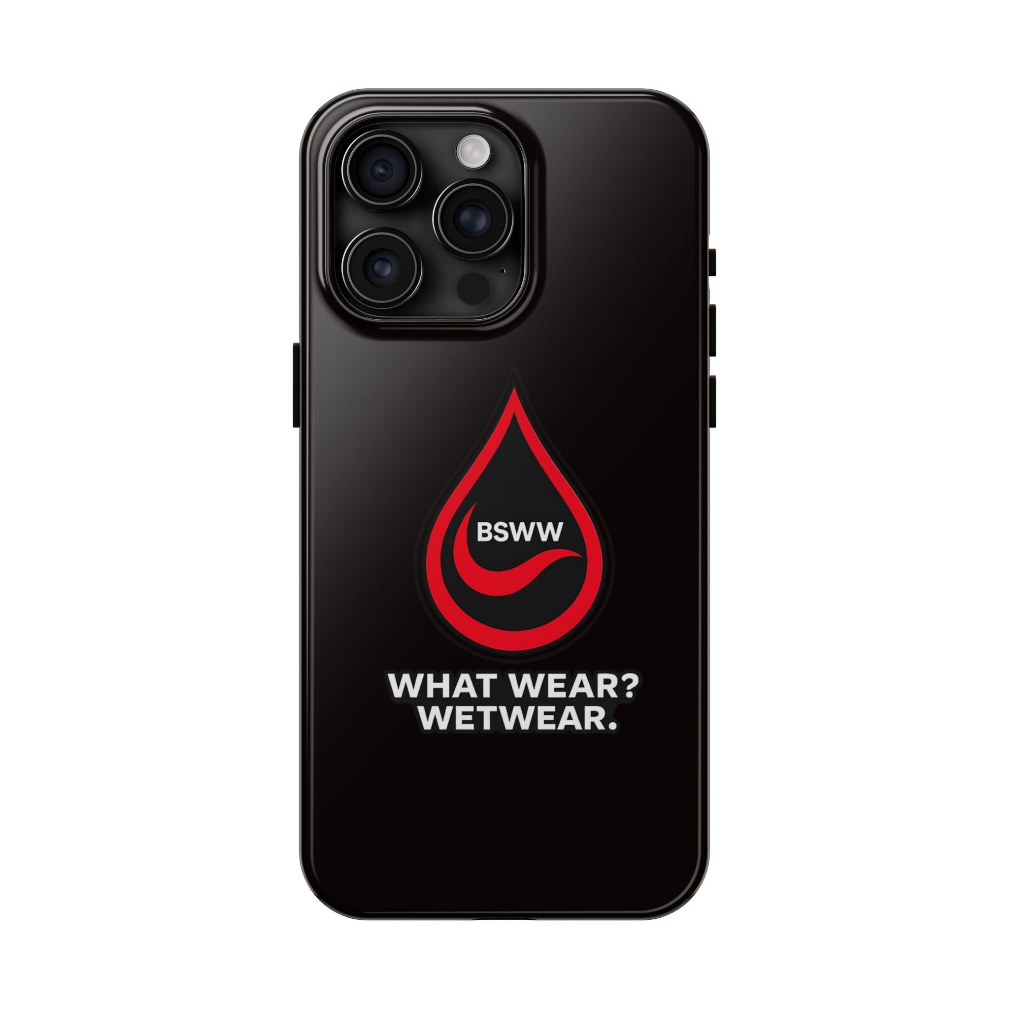 BS WETWEAR RED DROP CORE PHONE CASE