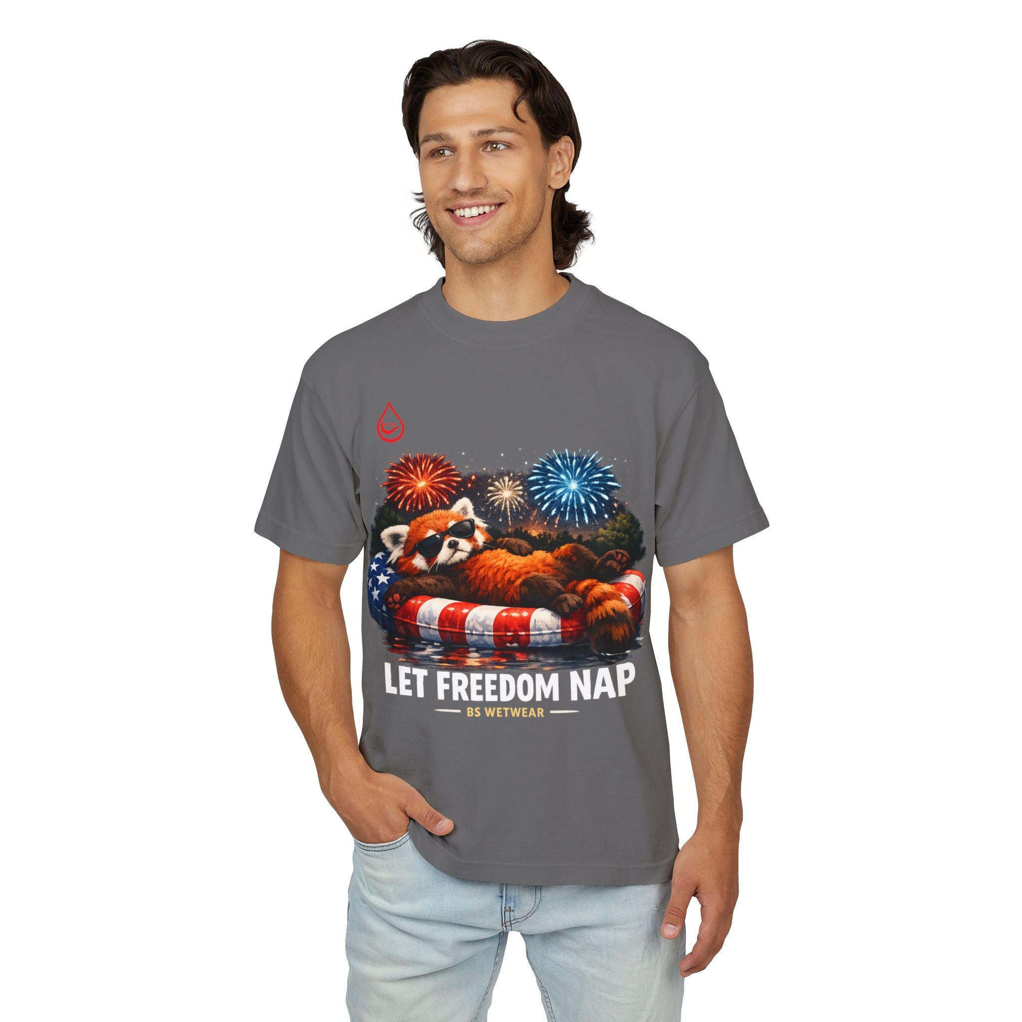 BS WETWEAR PATRIOTIC POOL FLOAT T-SHIRT