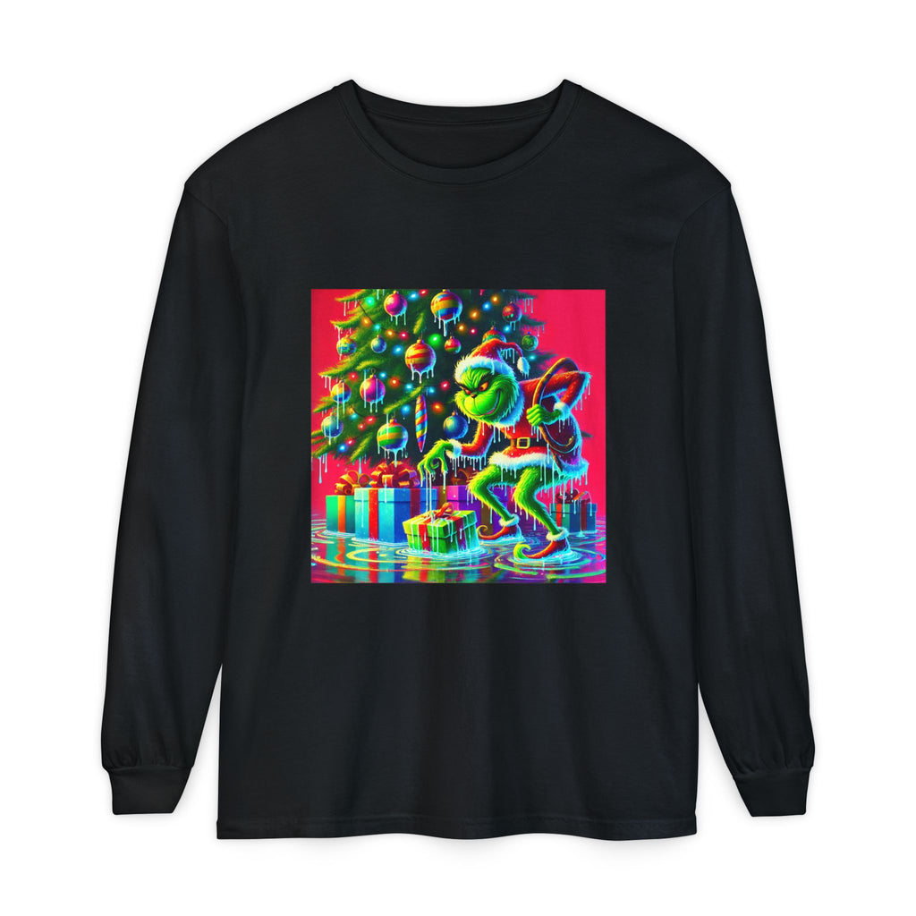 BS WETWEAR GRINCHMAS SOAKED IN STYLE LONGSLEEVE T-SHIRT