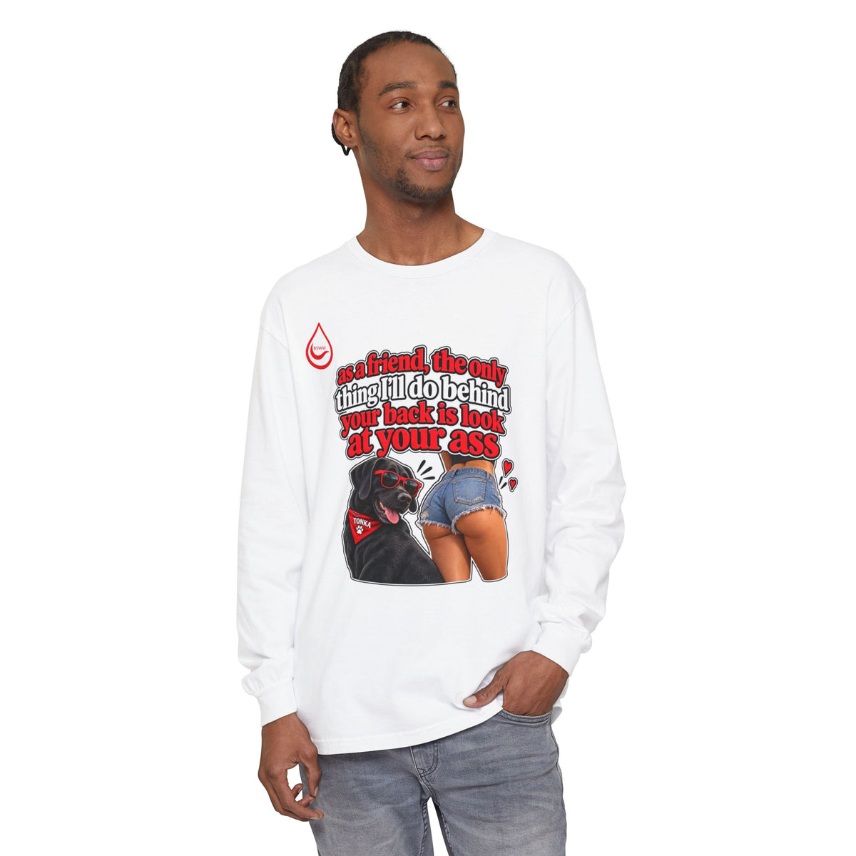 BS WETWEAR LABRADOR LOYALTY AND BOOTY APPRECIATION LONG SLEEVE T-SHIRT